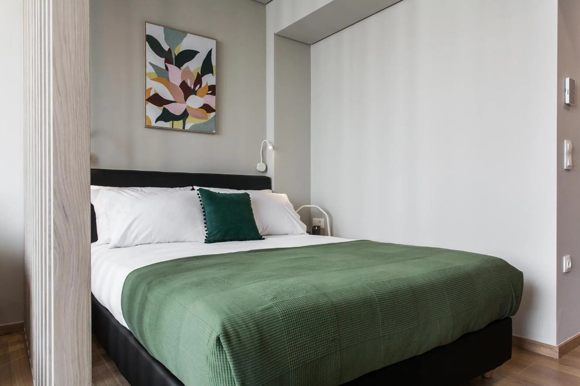 Bed in WYZ Attiki Aparthotel