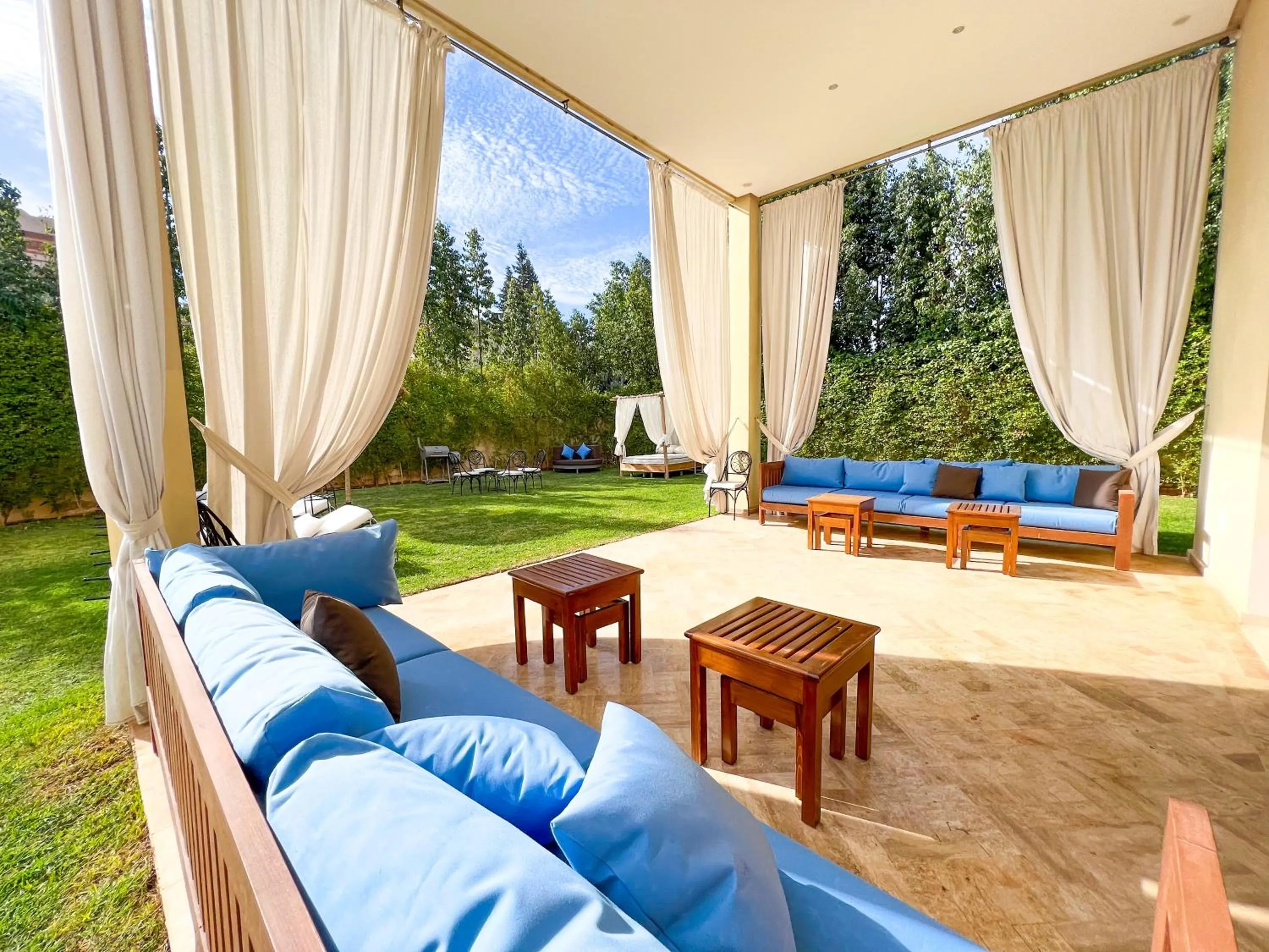 Patio in Riad villa saphir & SPA