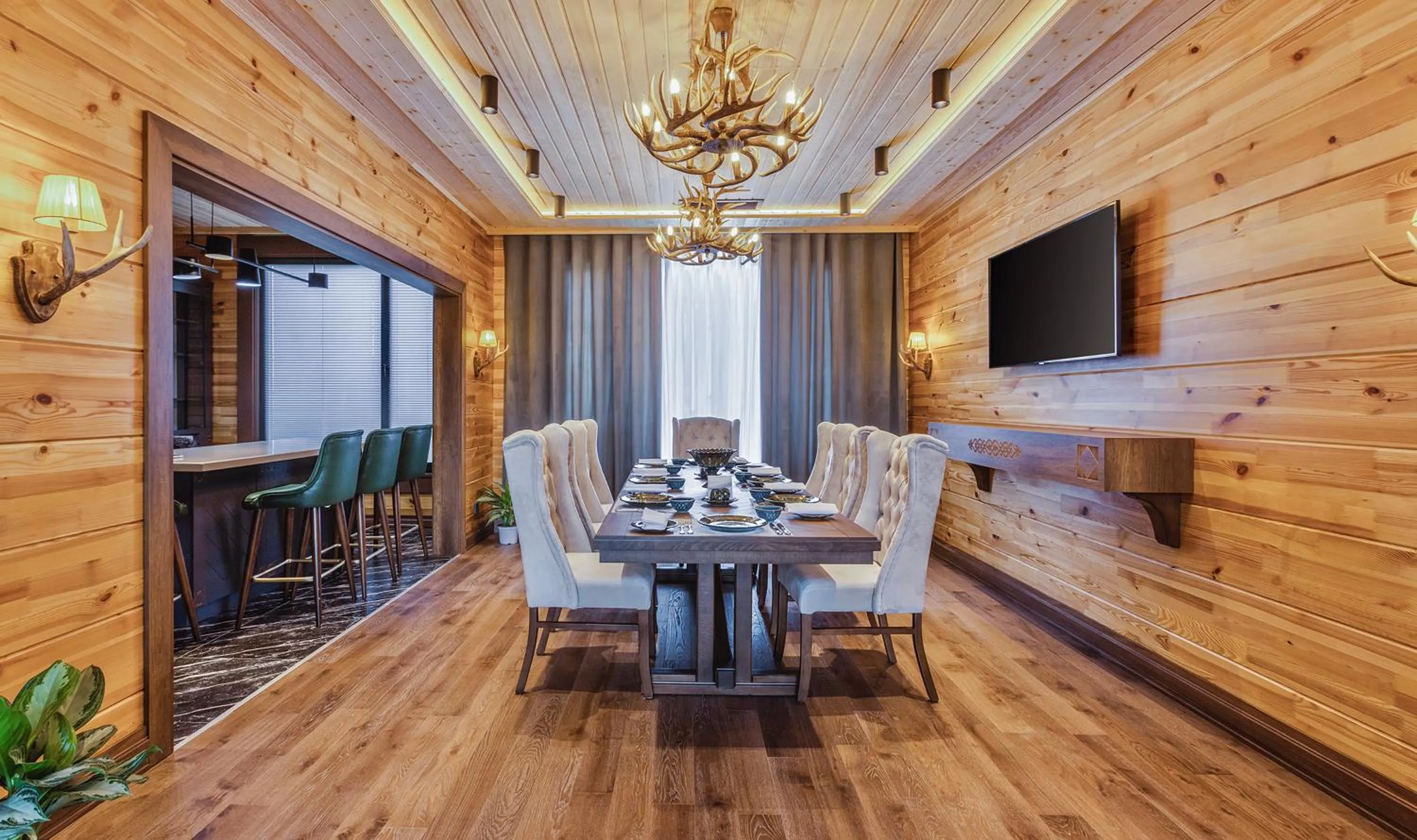 Dining area in Eco Village