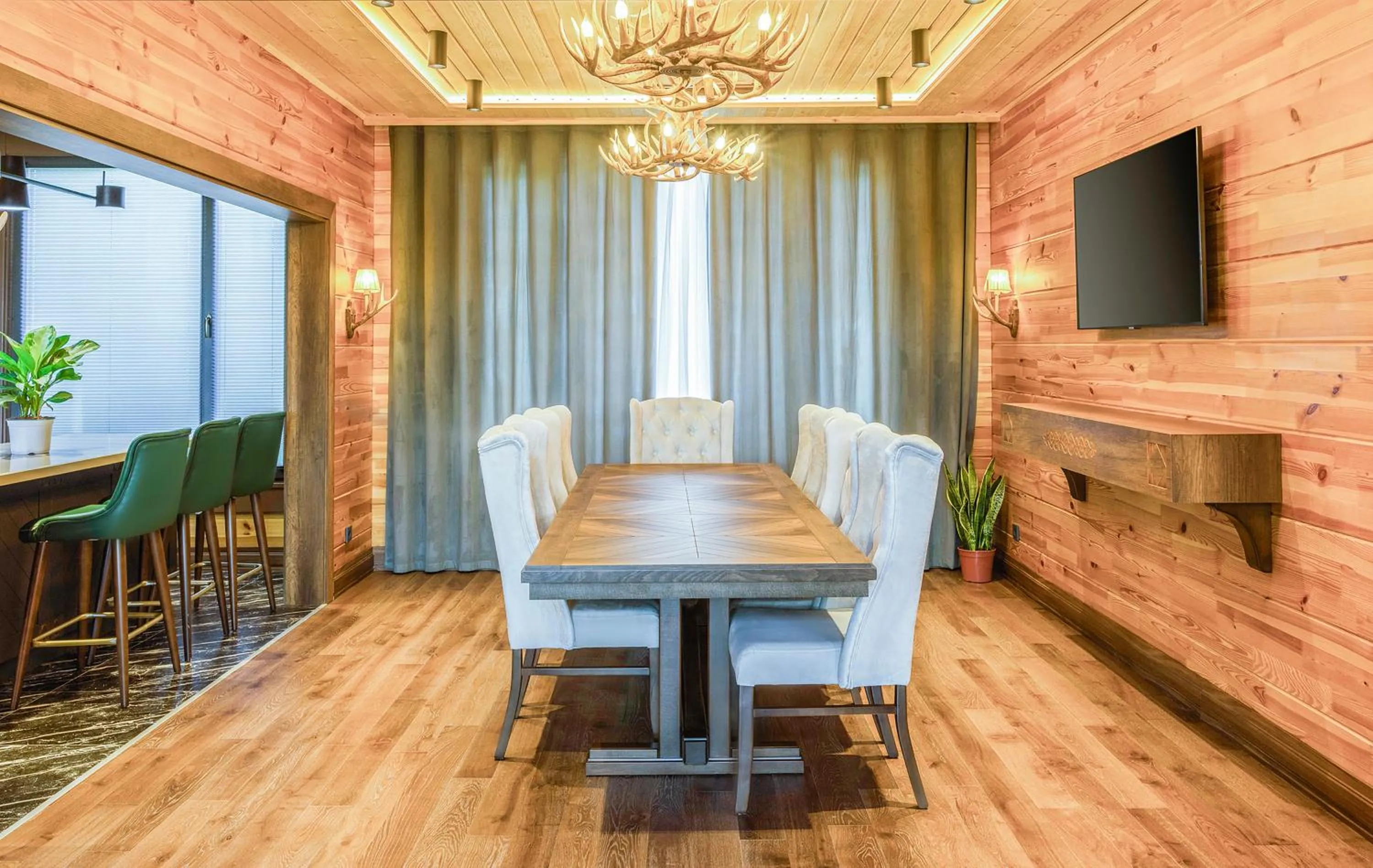 Dining area in Eco Village