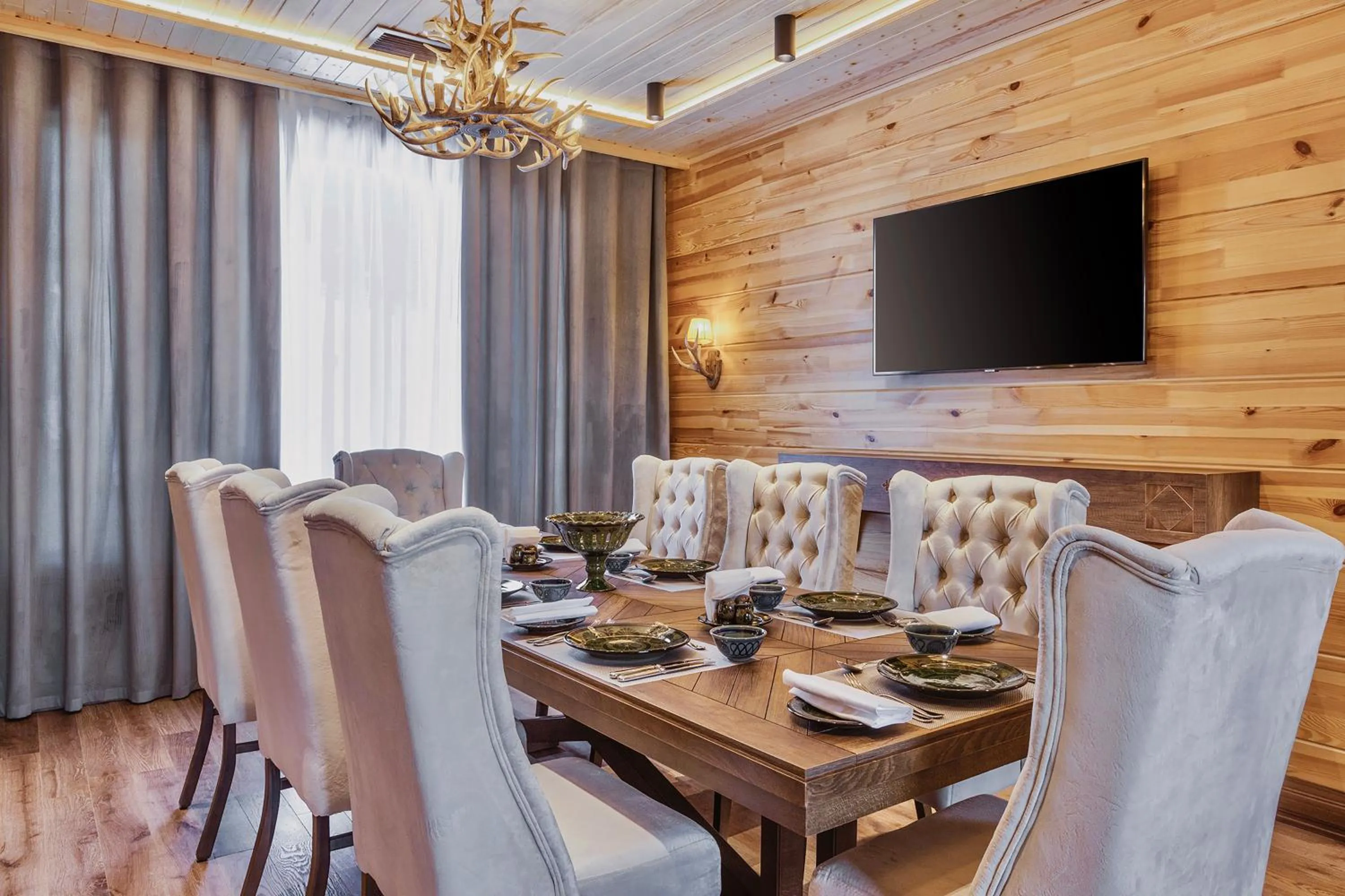 Dining area in Eco Village