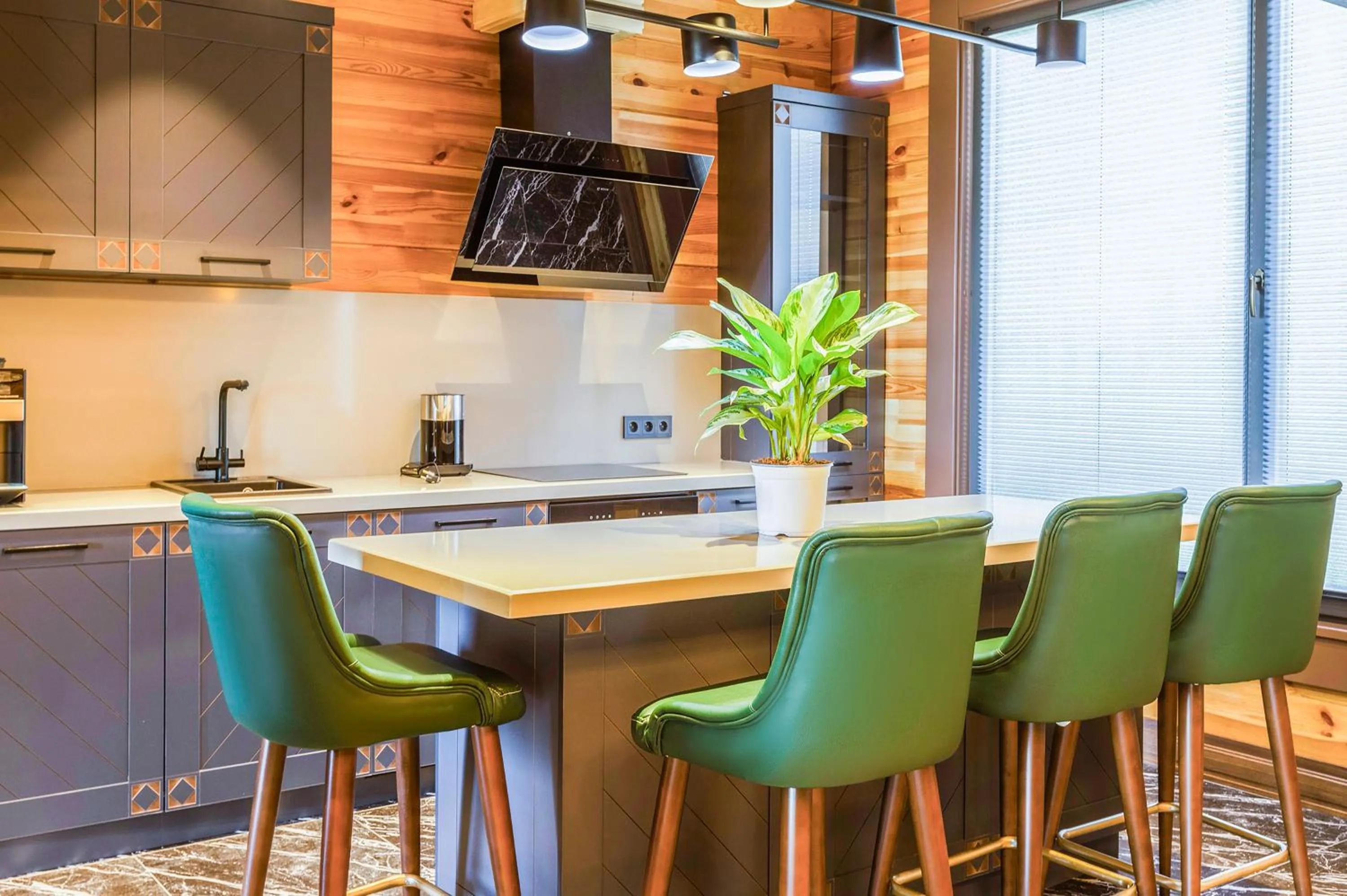 Dining area in Eco Village