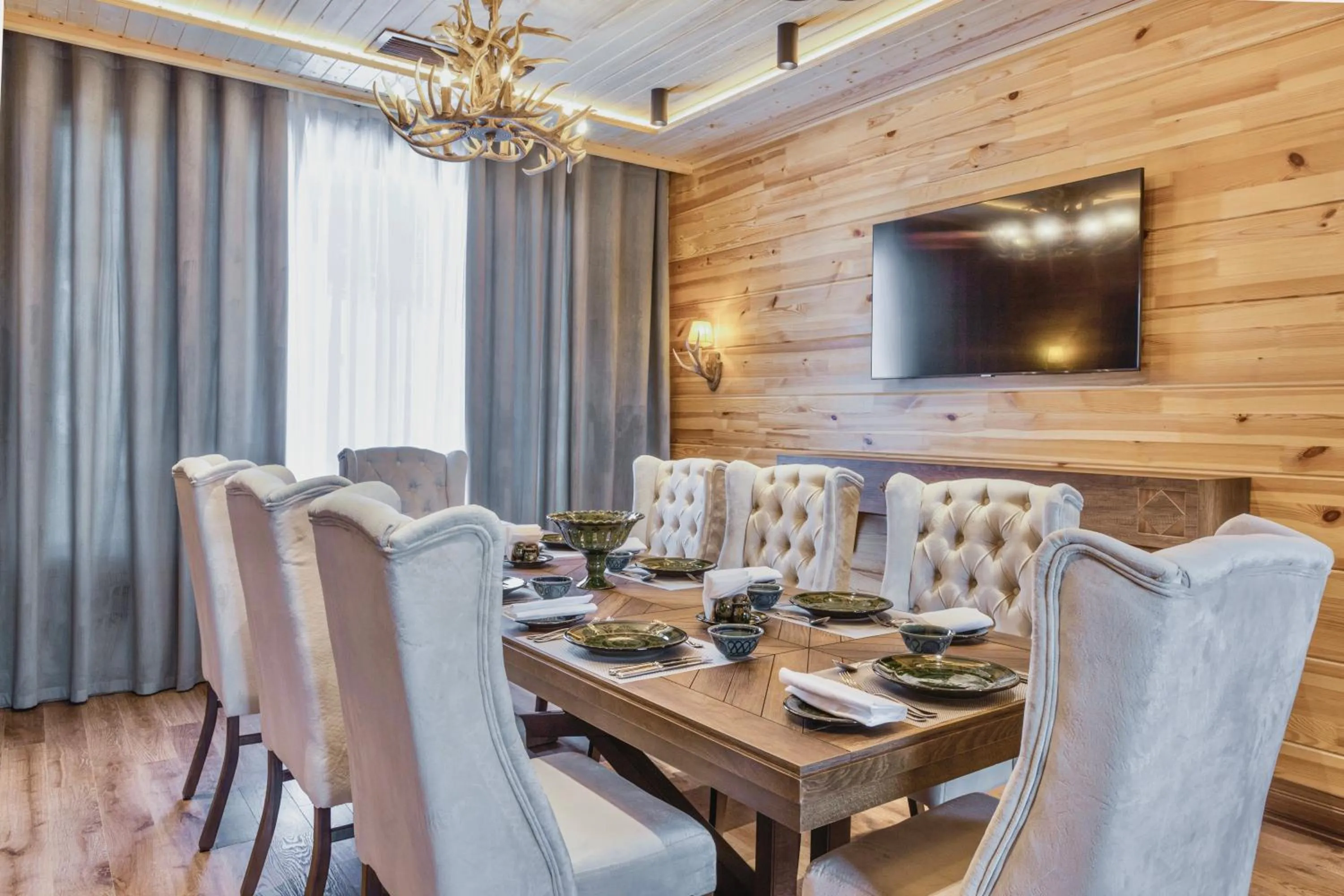 Dining area in Eco Village