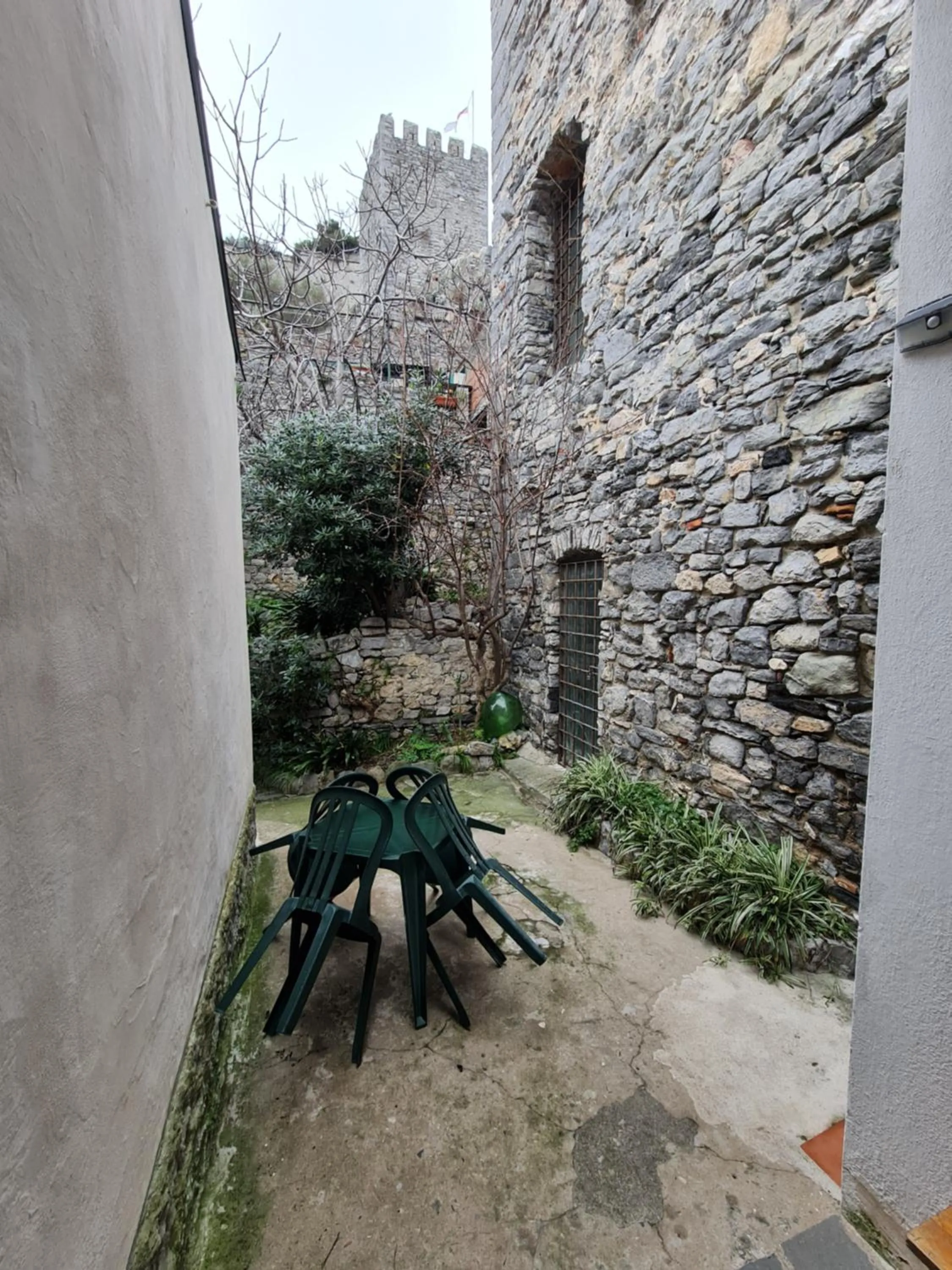 Patio in Albergo Genio