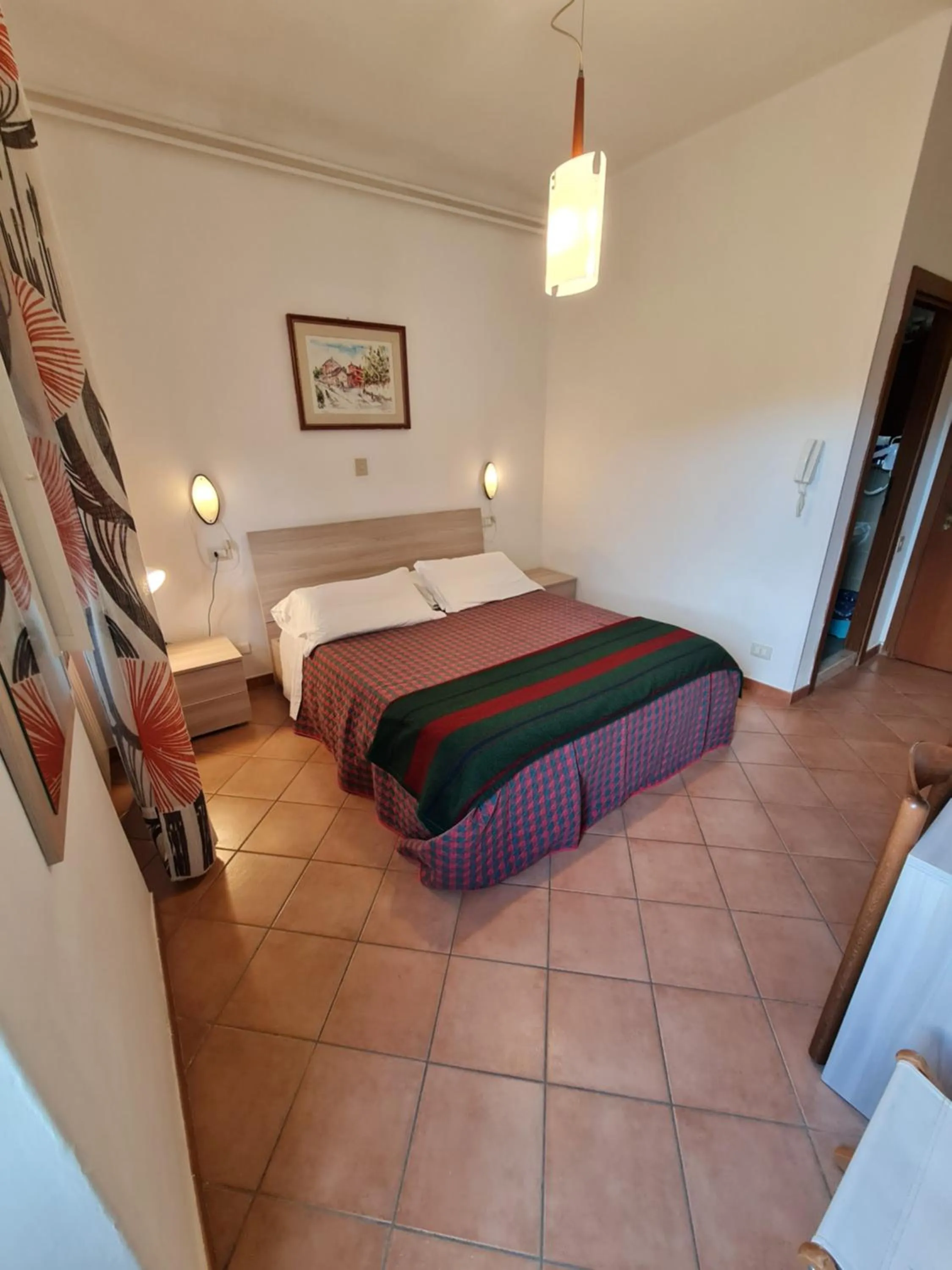 Bedroom, Bed in Albergo Genio