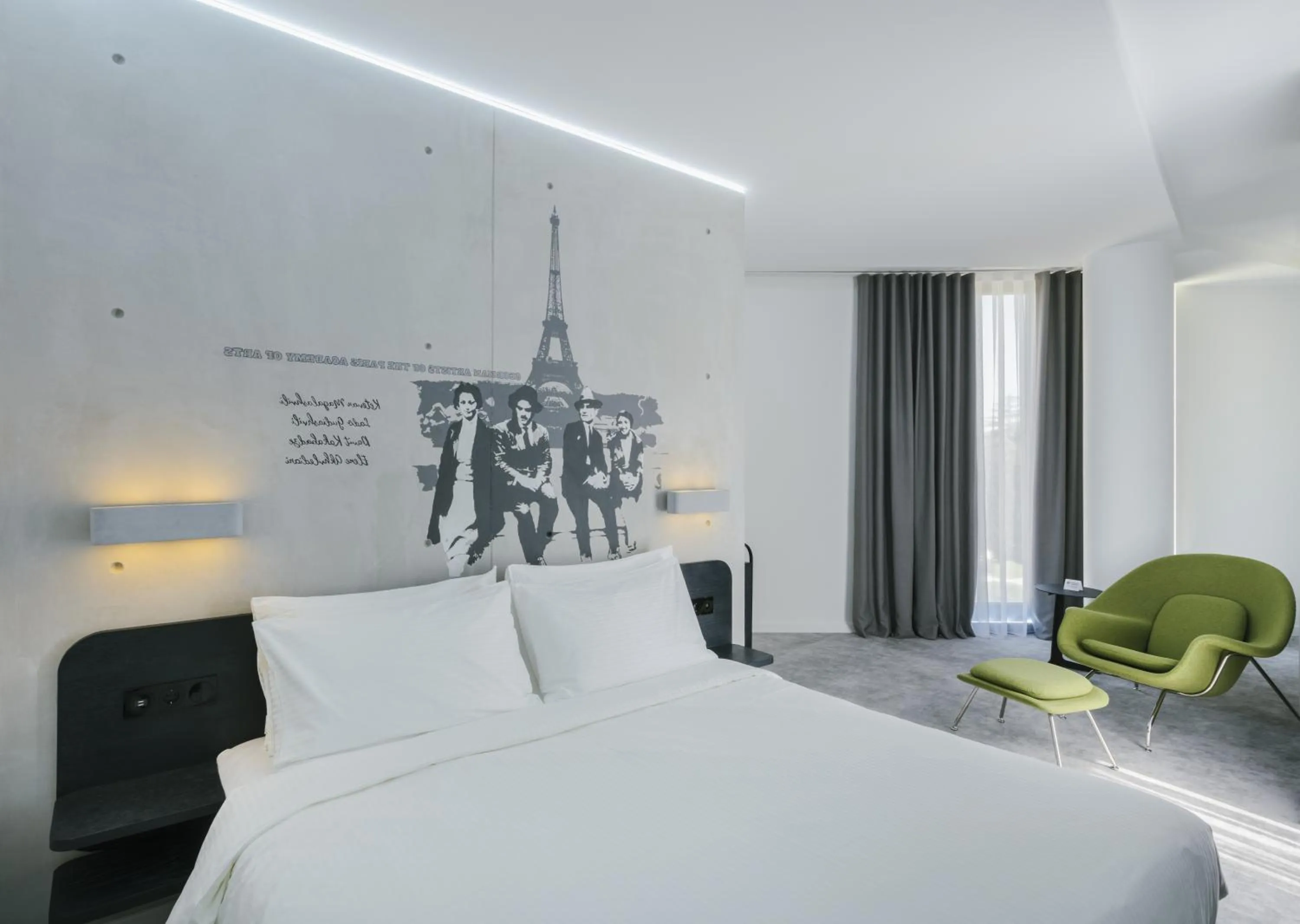 Bedroom, Bed in Golden Tulip Design Tbilisi