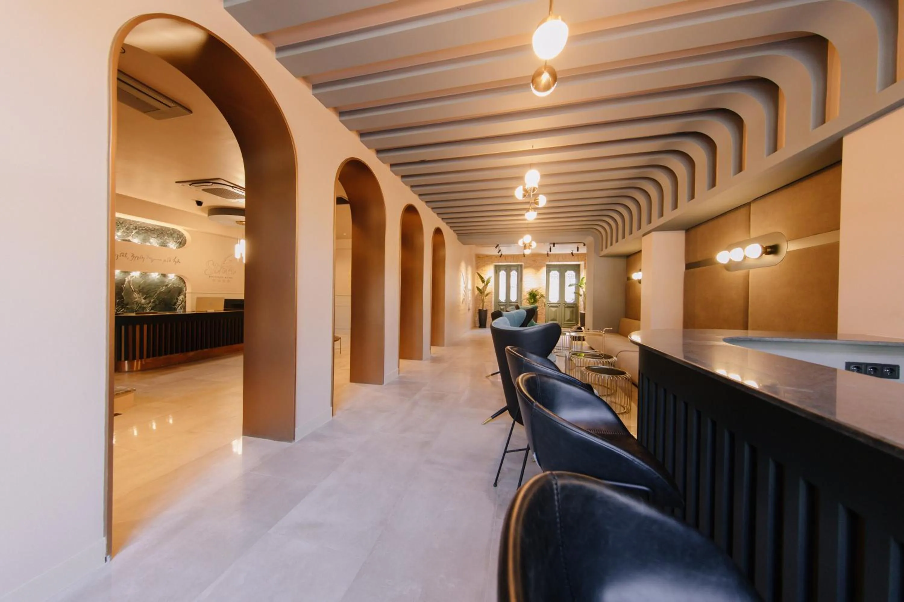 Lobby or reception in STROFI Boutique Hotel