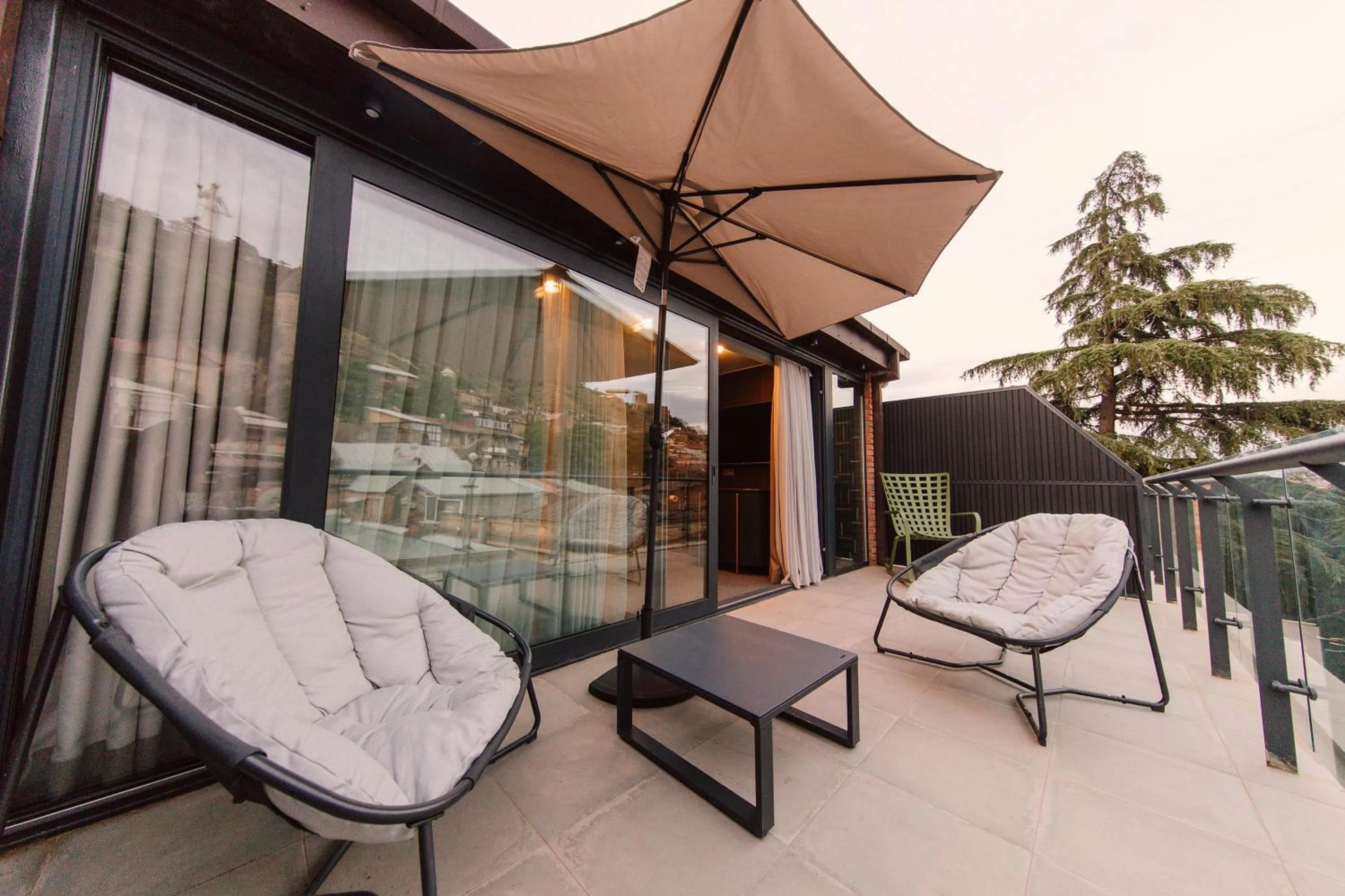 Patio in STROFI Boutique Hotel