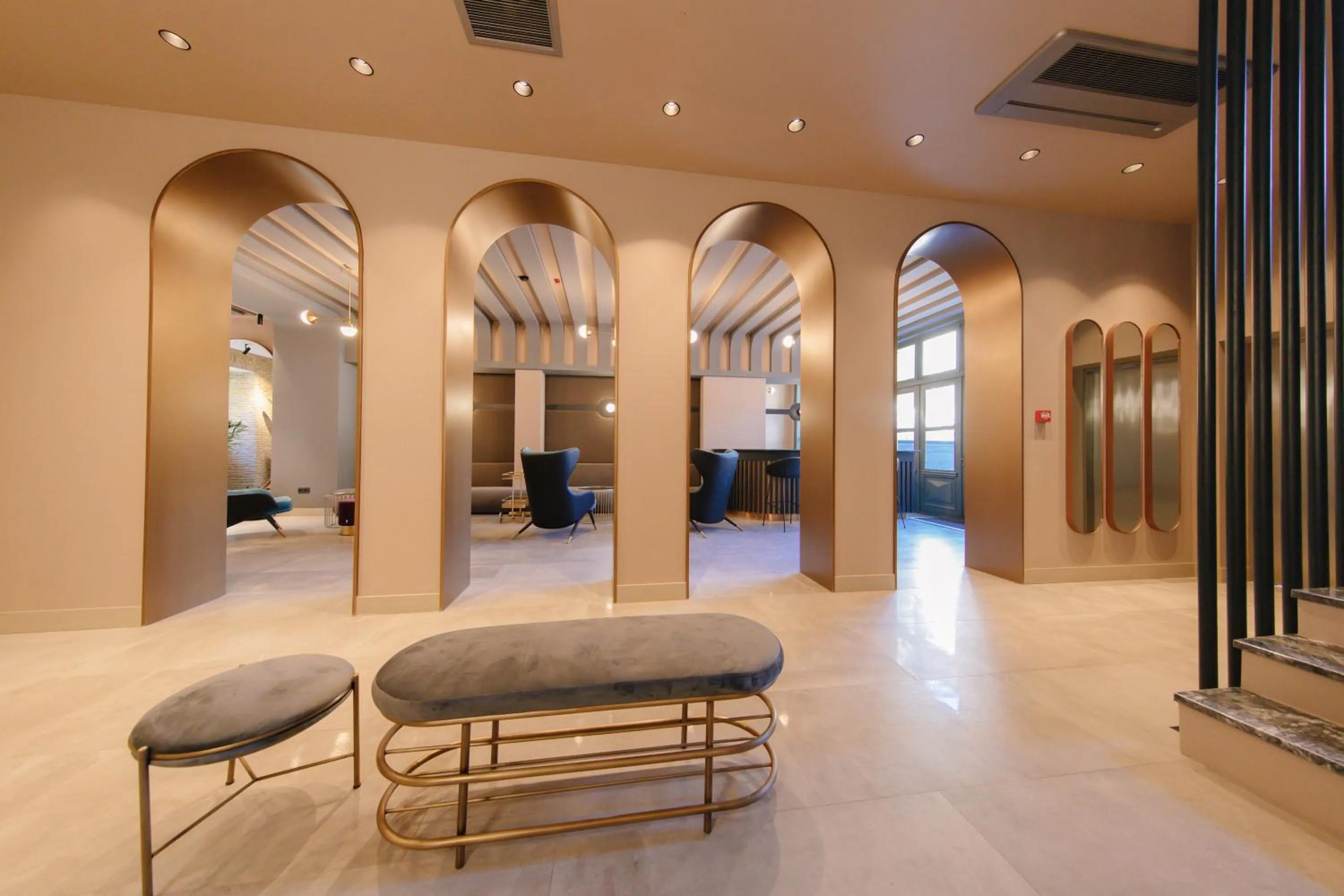 Lobby or reception in STROFI Boutique Hotel