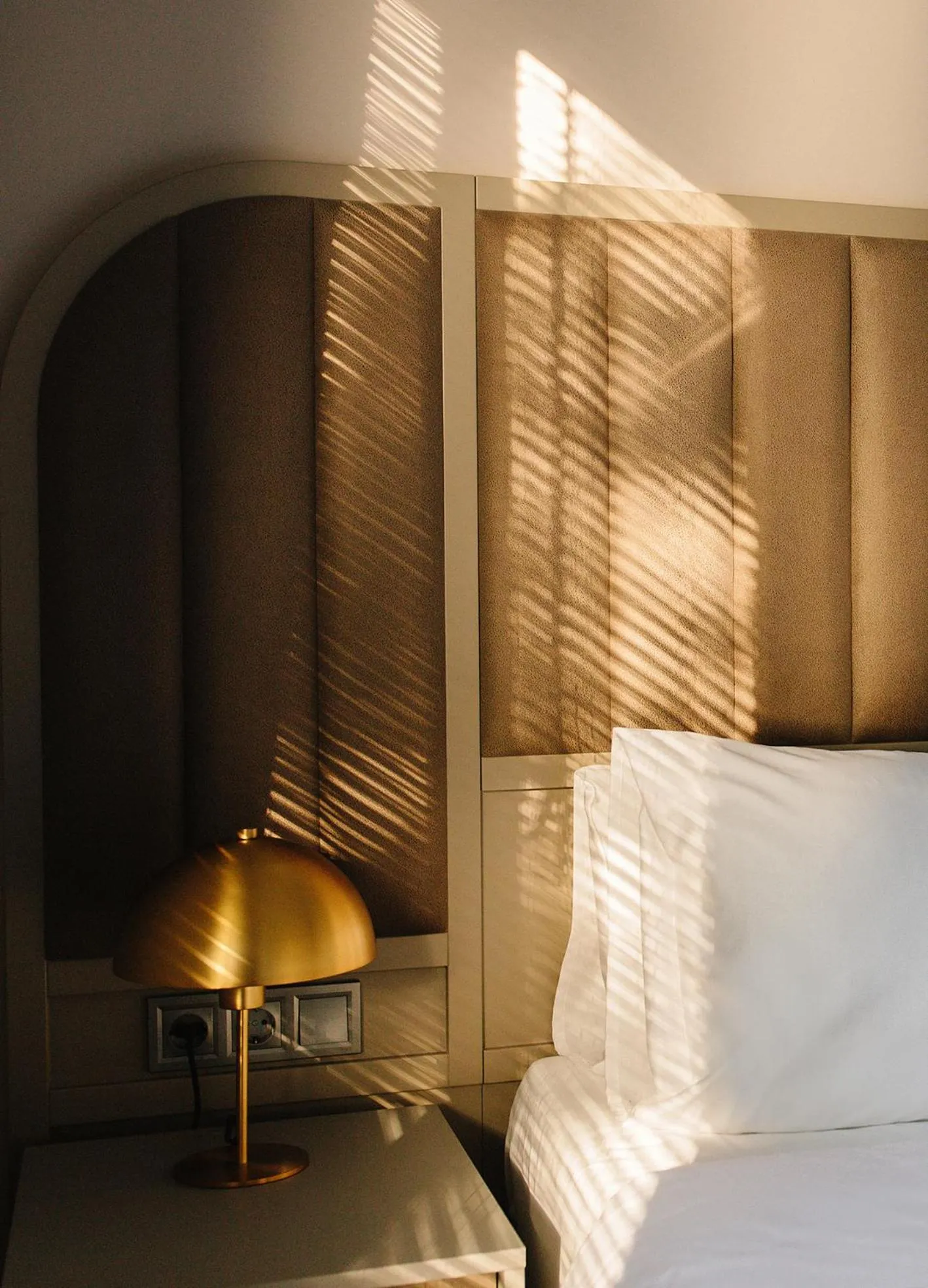 Bed in STROFI Boutique Hotel