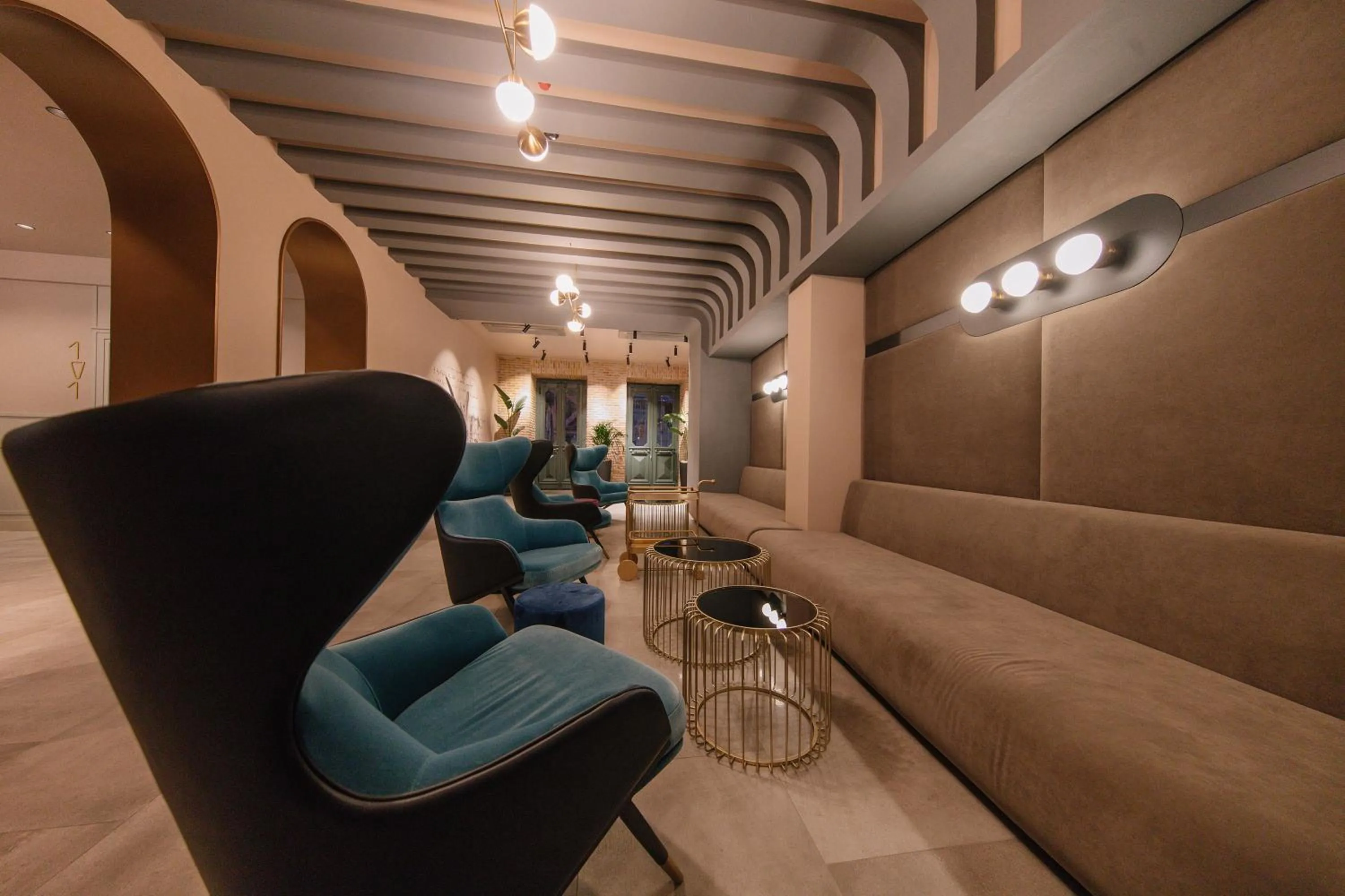 Lobby or reception in STROFI Boutique Hotel