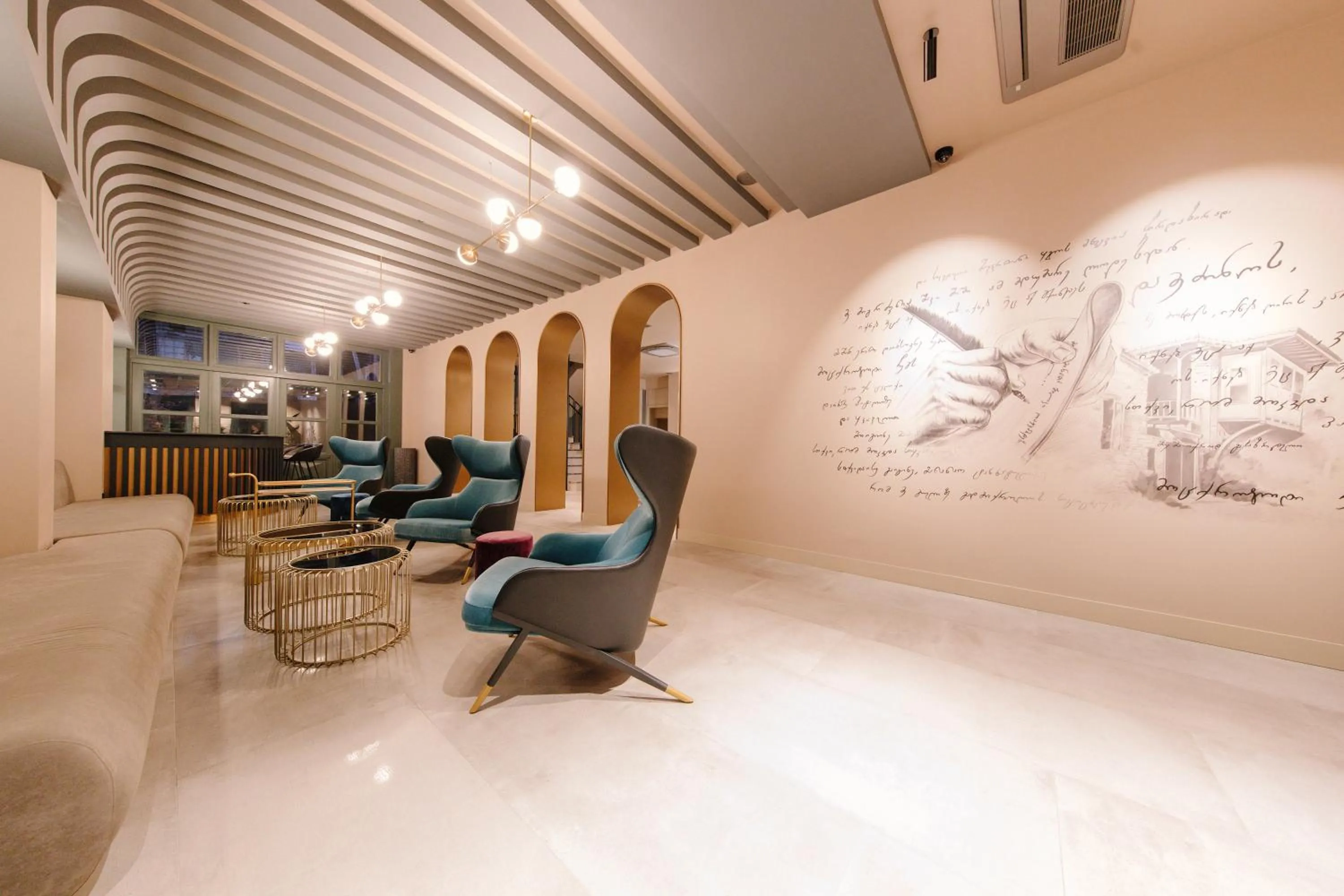 Lobby or reception in STROFI Boutique Hotel