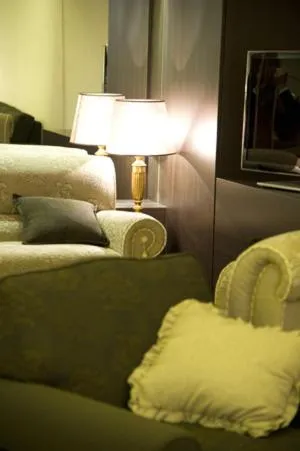 Decorative detail, Bed in Hotel Argentina