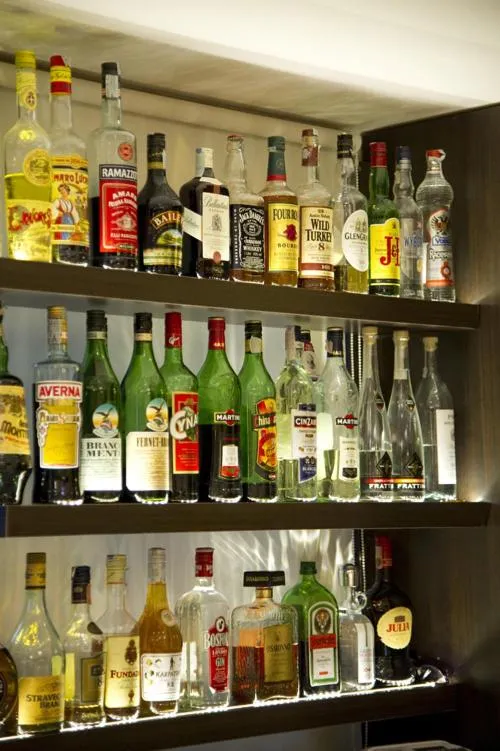 Alcoholic drinks in Hotel Argentina