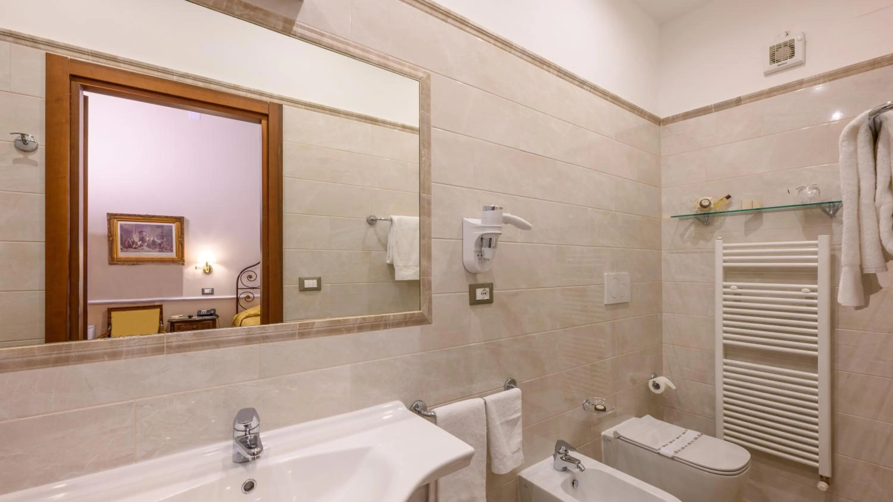 Bathroom in Hotel Posta