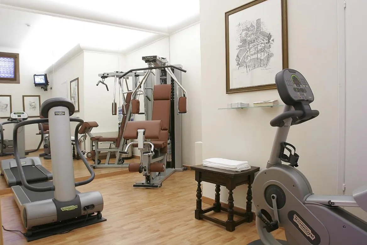 Fitness centre/facilities in Hotel Posta