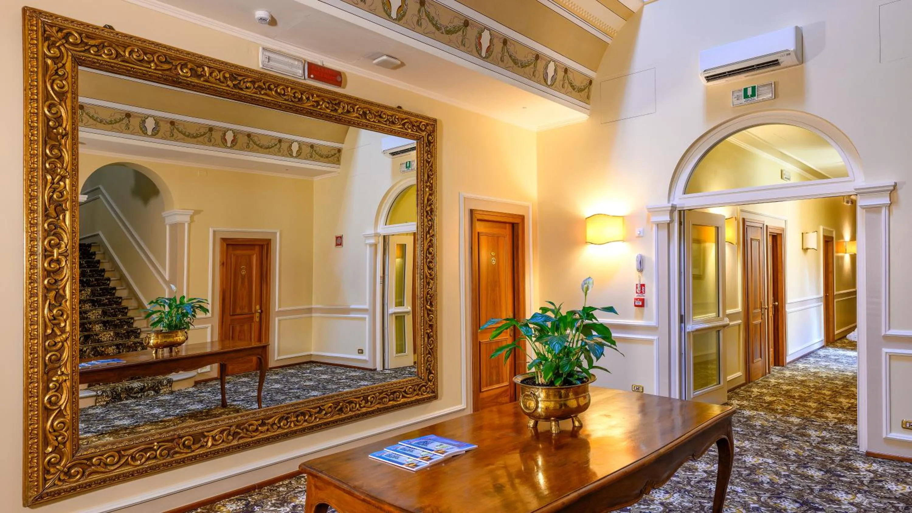 Decorative detail in Hotel Posta