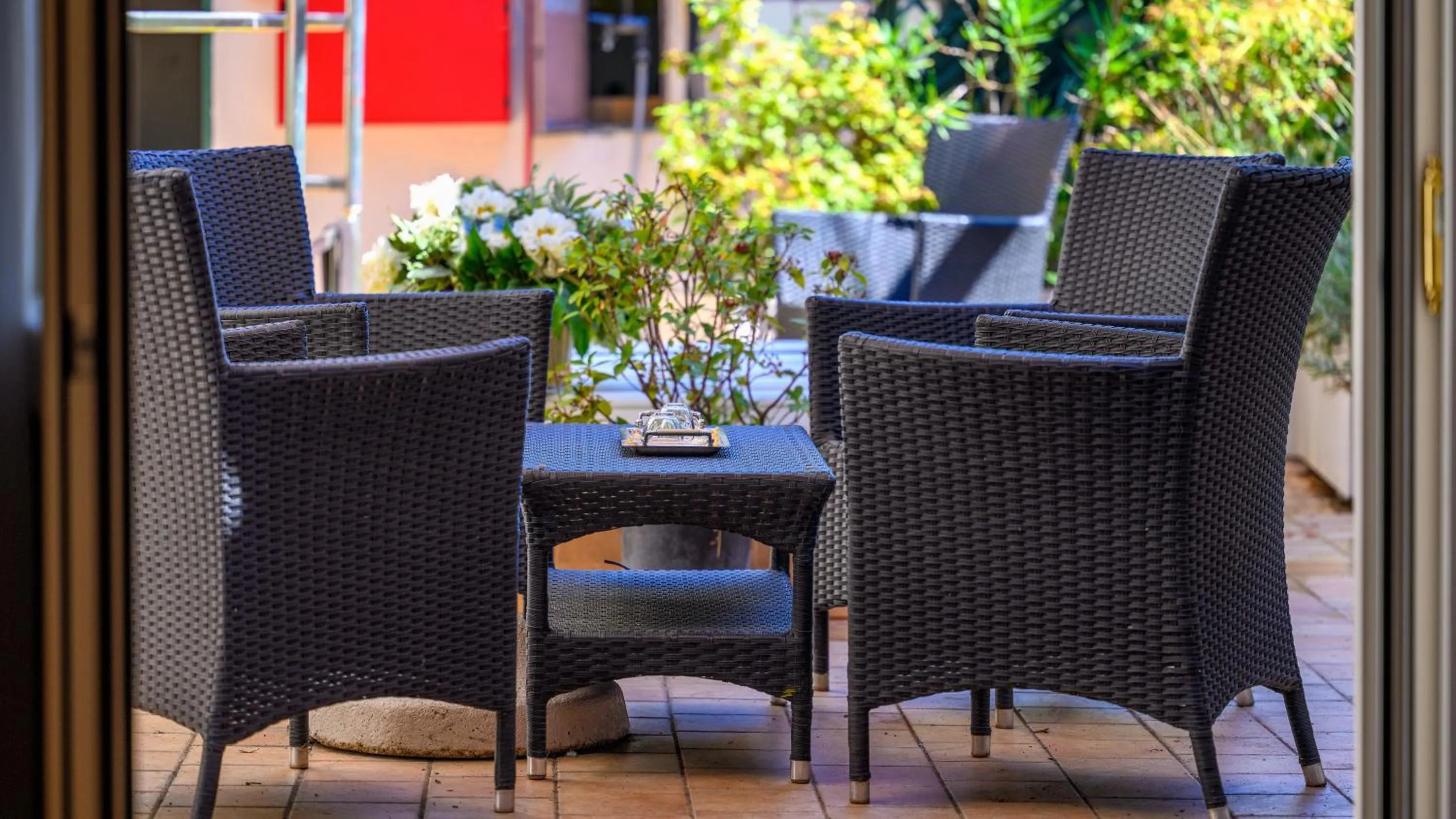 Balcony/Terrace in Hotel Posta