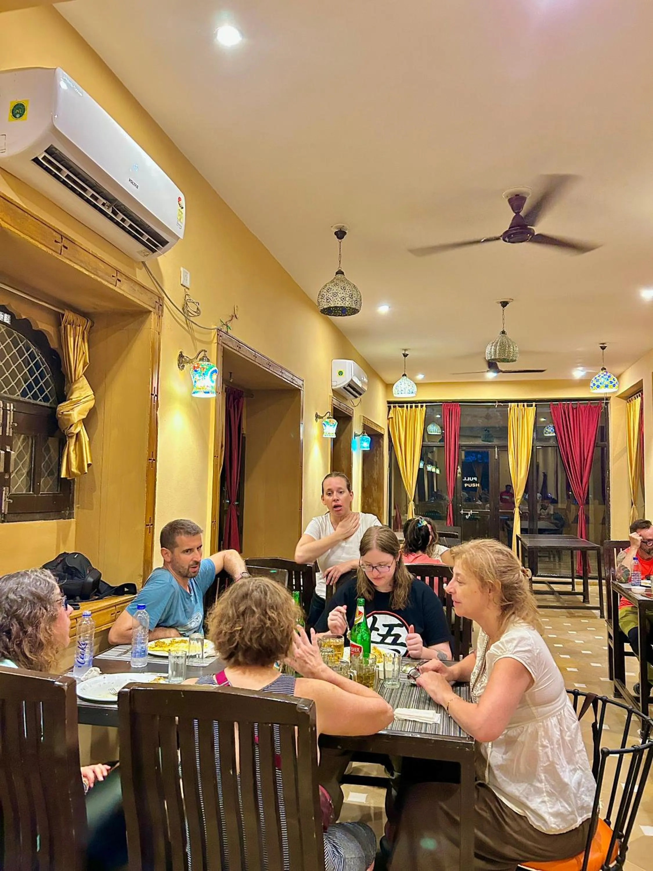 Dinner in The Jaigarh Palace Jaisalmer