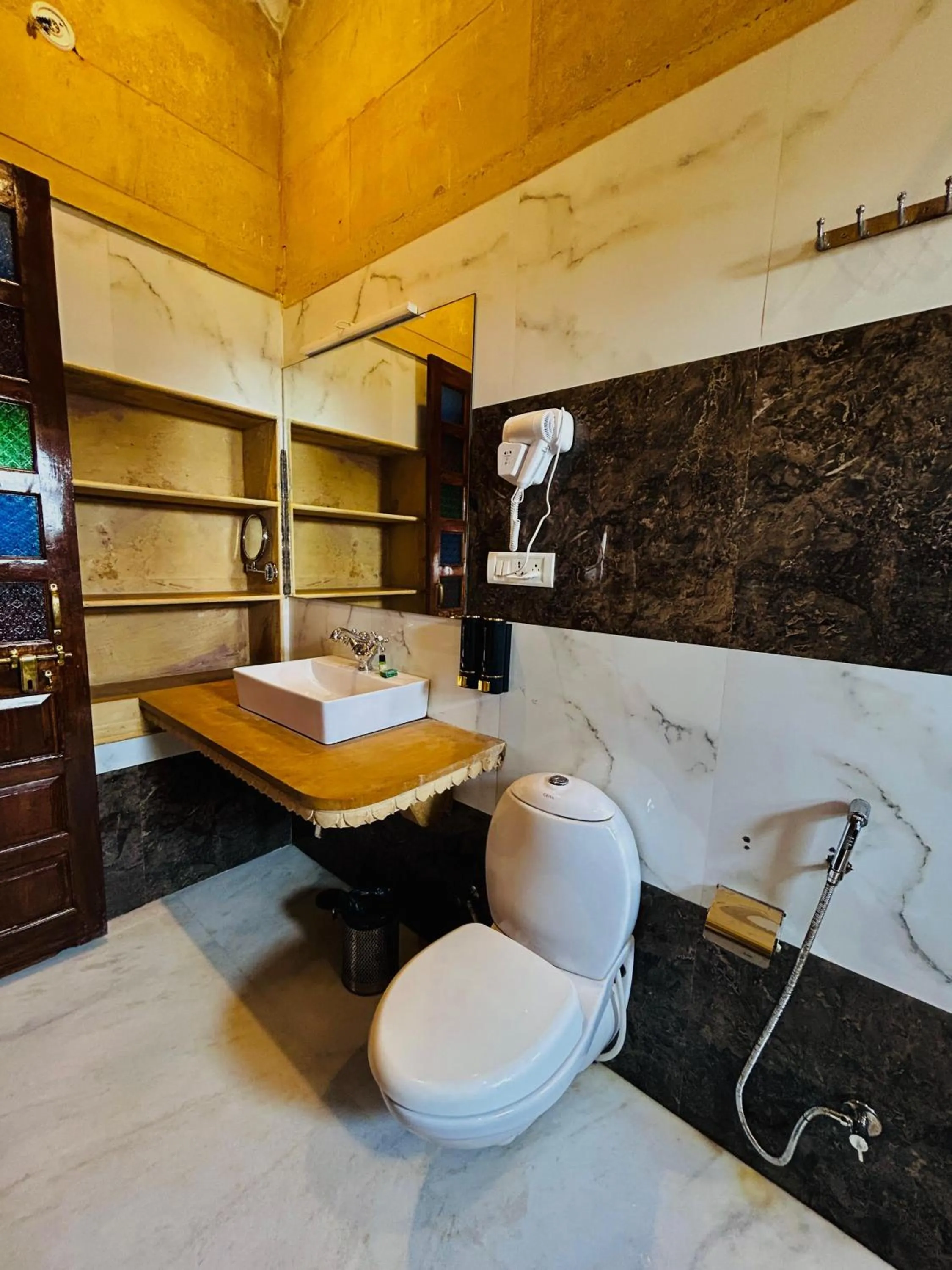 Bathroom in The Jaigarh Palace Jaisalmer