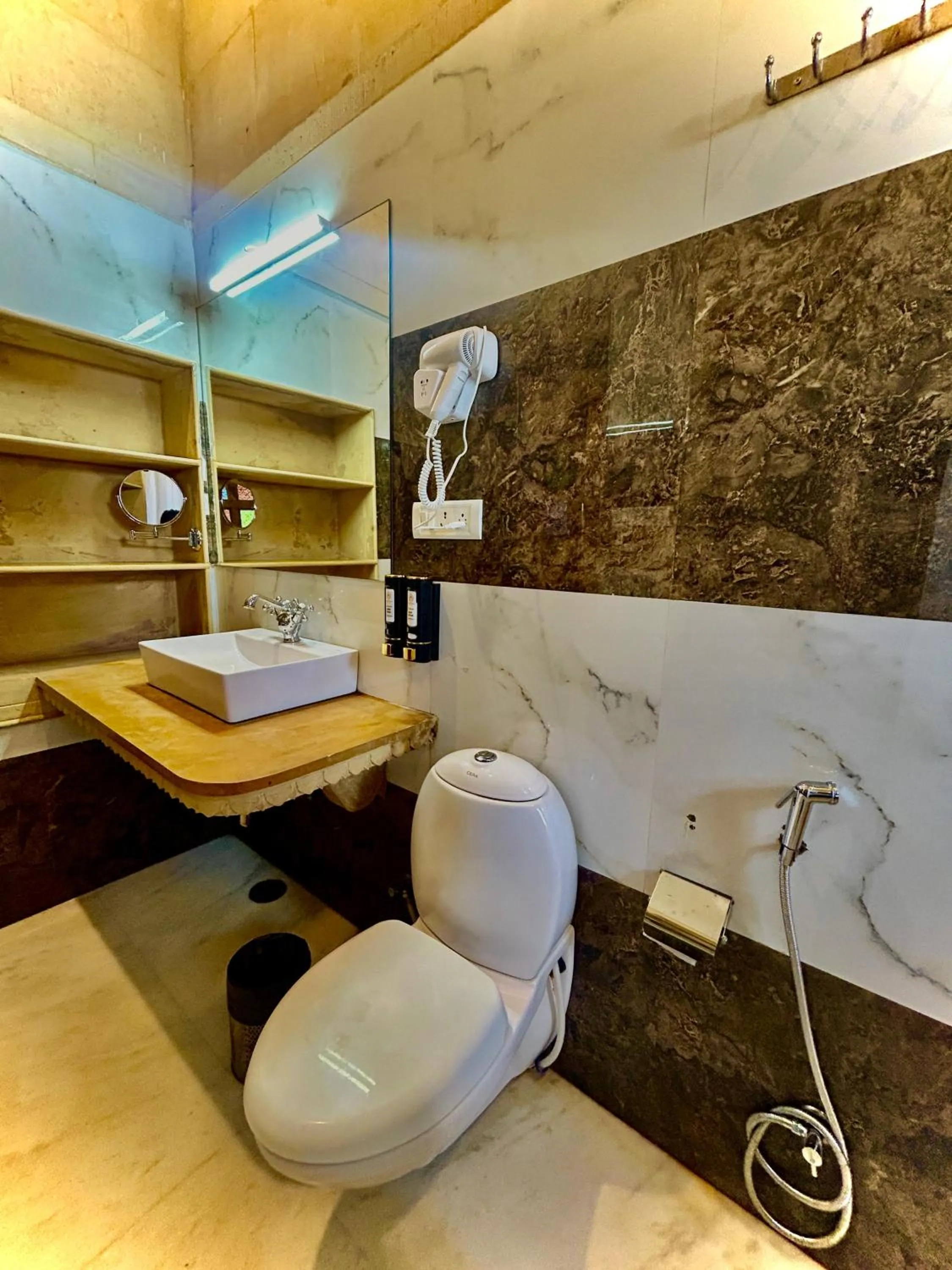 Bathroom in The Jaigarh Palace Jaisalmer