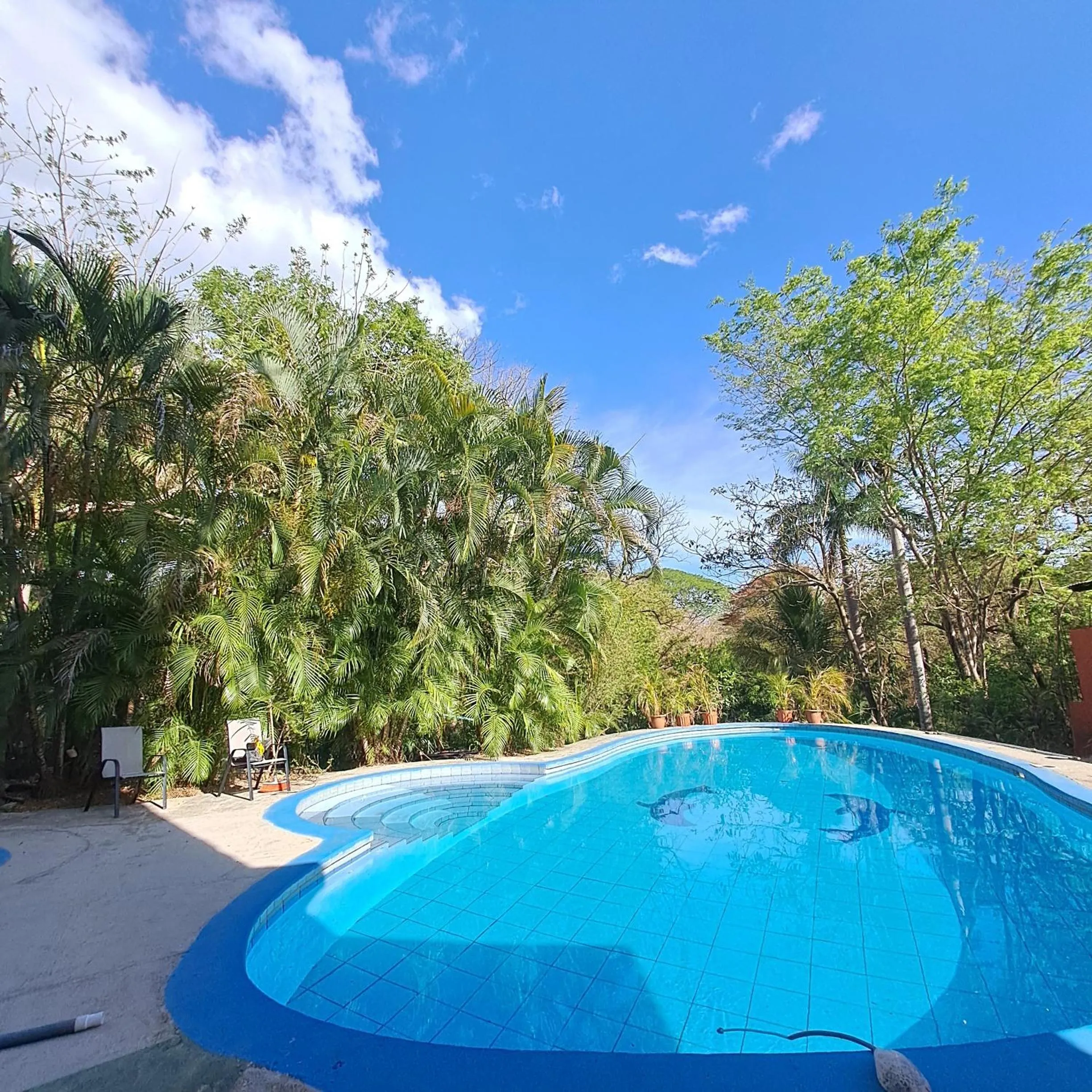 Swimming pool in Georgi, Junquillal