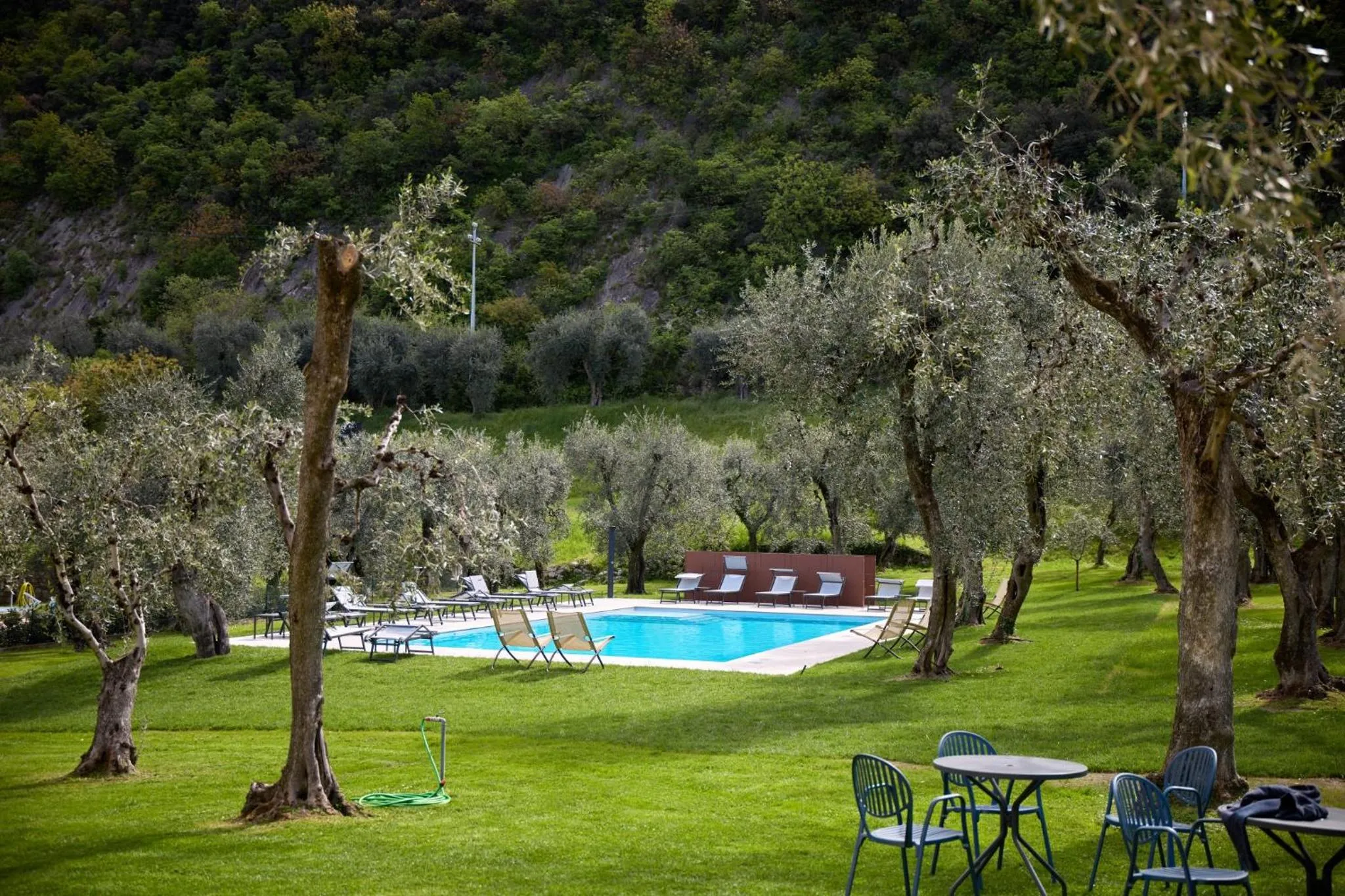 Swimming pool in Hotel Garnì Orchidea
