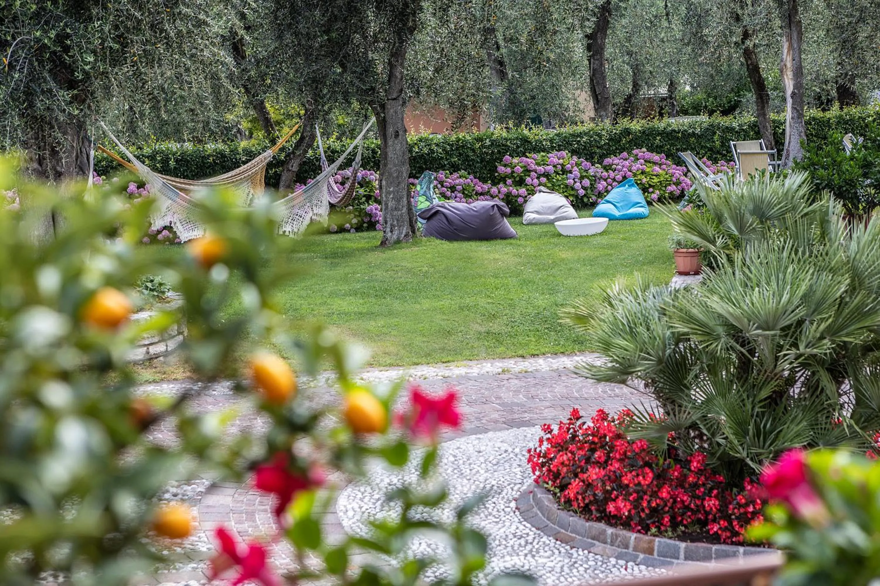 Garden in Hotel Garnì Orchidea