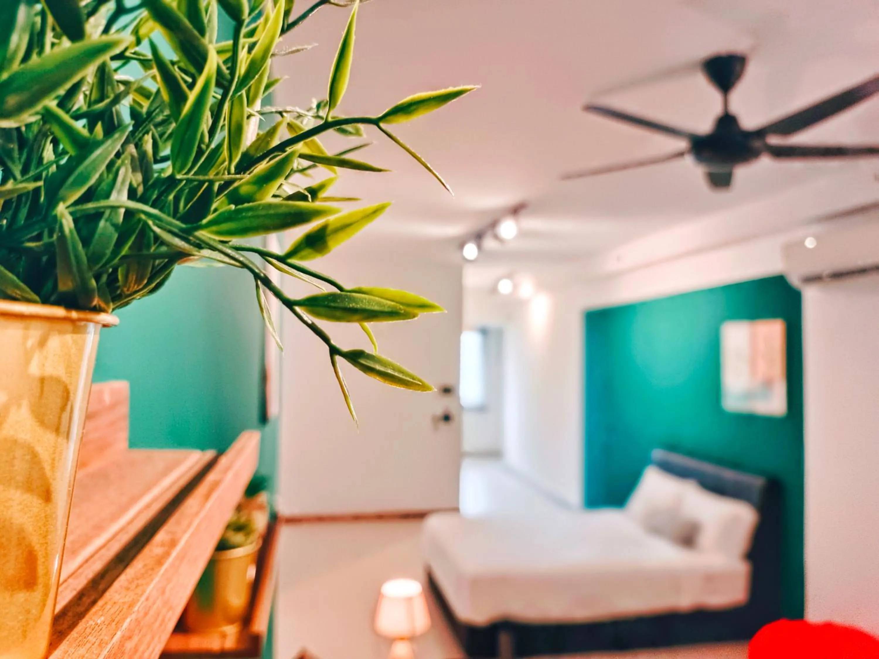 Bed in THE LANDMARK BY KATANA New 3BR Grand Seaview Homestay at Gurney 无敌海景三房套房