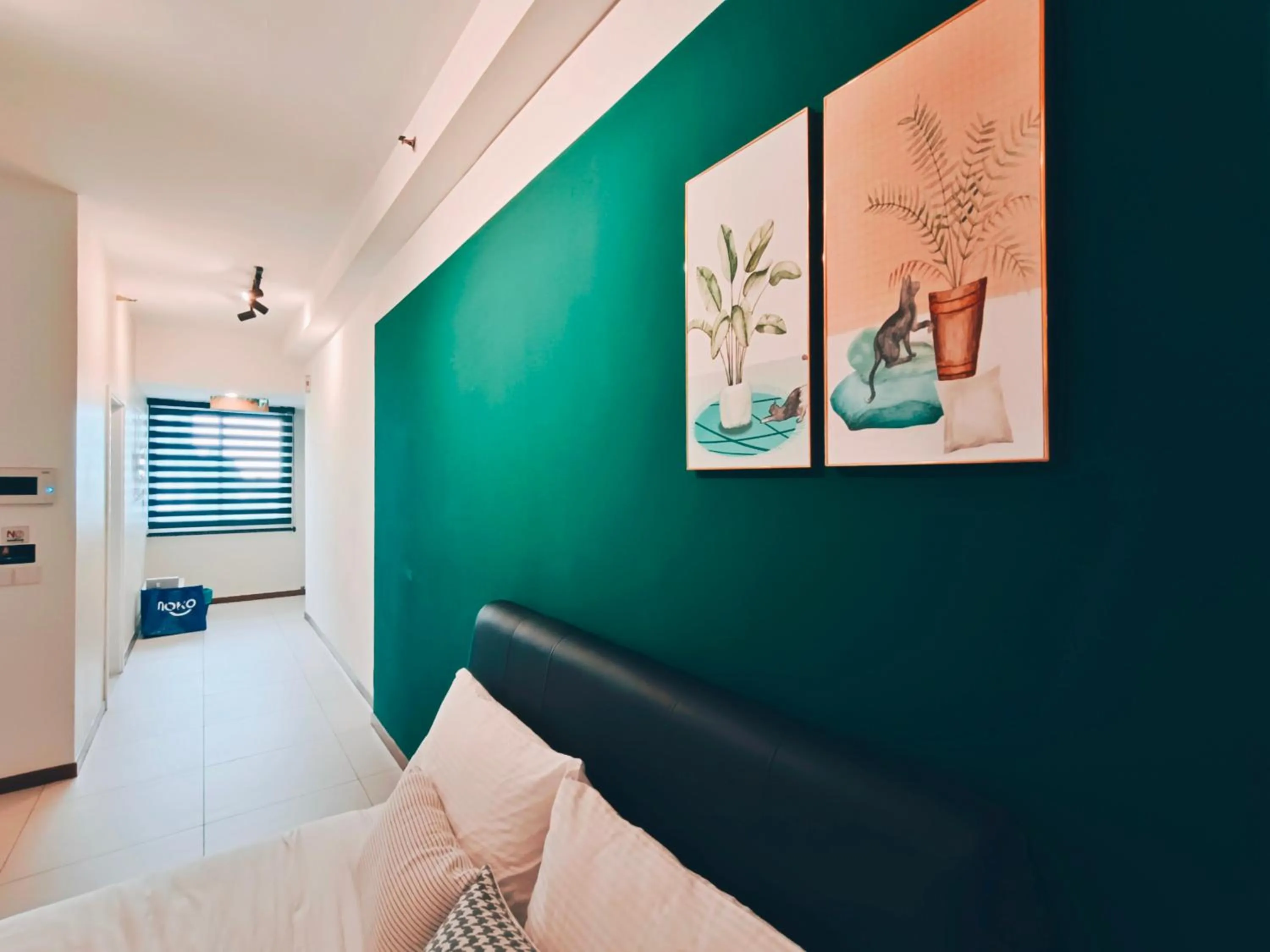 Bed in THE LANDMARK BY KATANA New 3BR Grand Seaview Homestay at Gurney 无敌海景三房套房