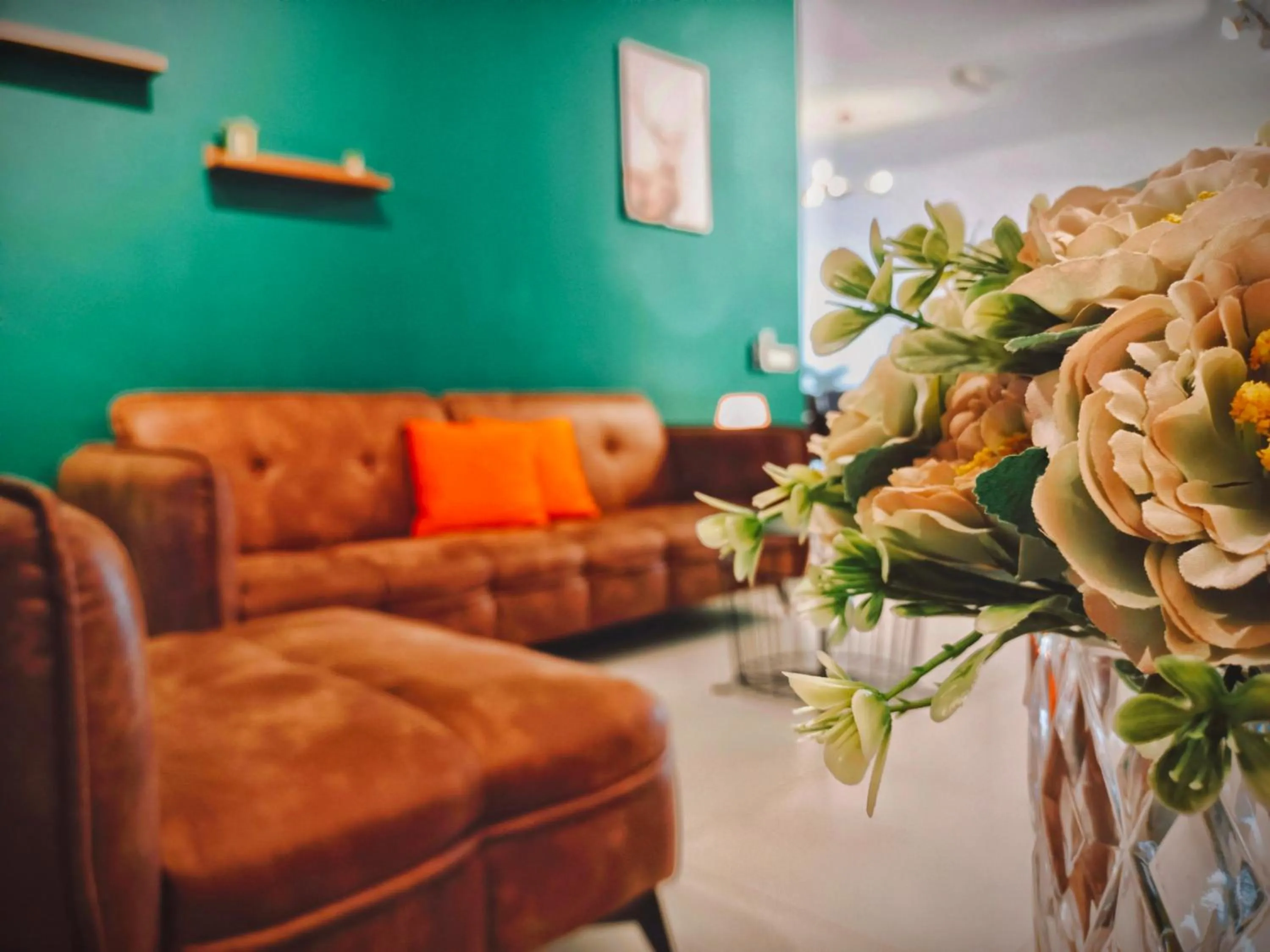 Living room in THE LANDMARK BY KATANA New 3BR Grand Seaview Homestay at Gurney 无敌海景三房套房