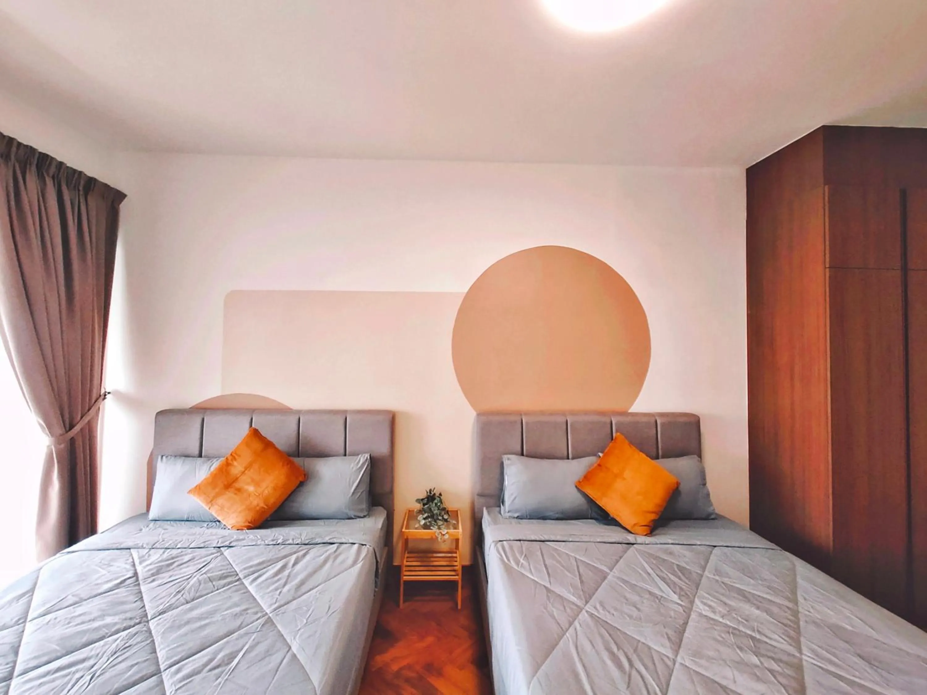 Bed in THE LANDMARK BY KATANA New 3BR Grand Seaview Homestay at Gurney 无敌海景三房套房