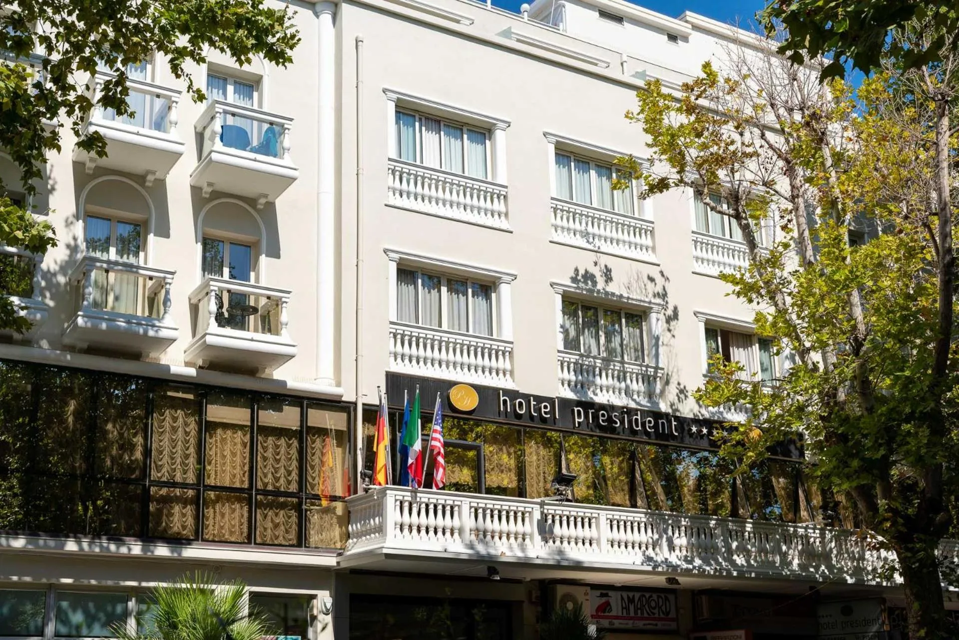 Property building in Hotel President