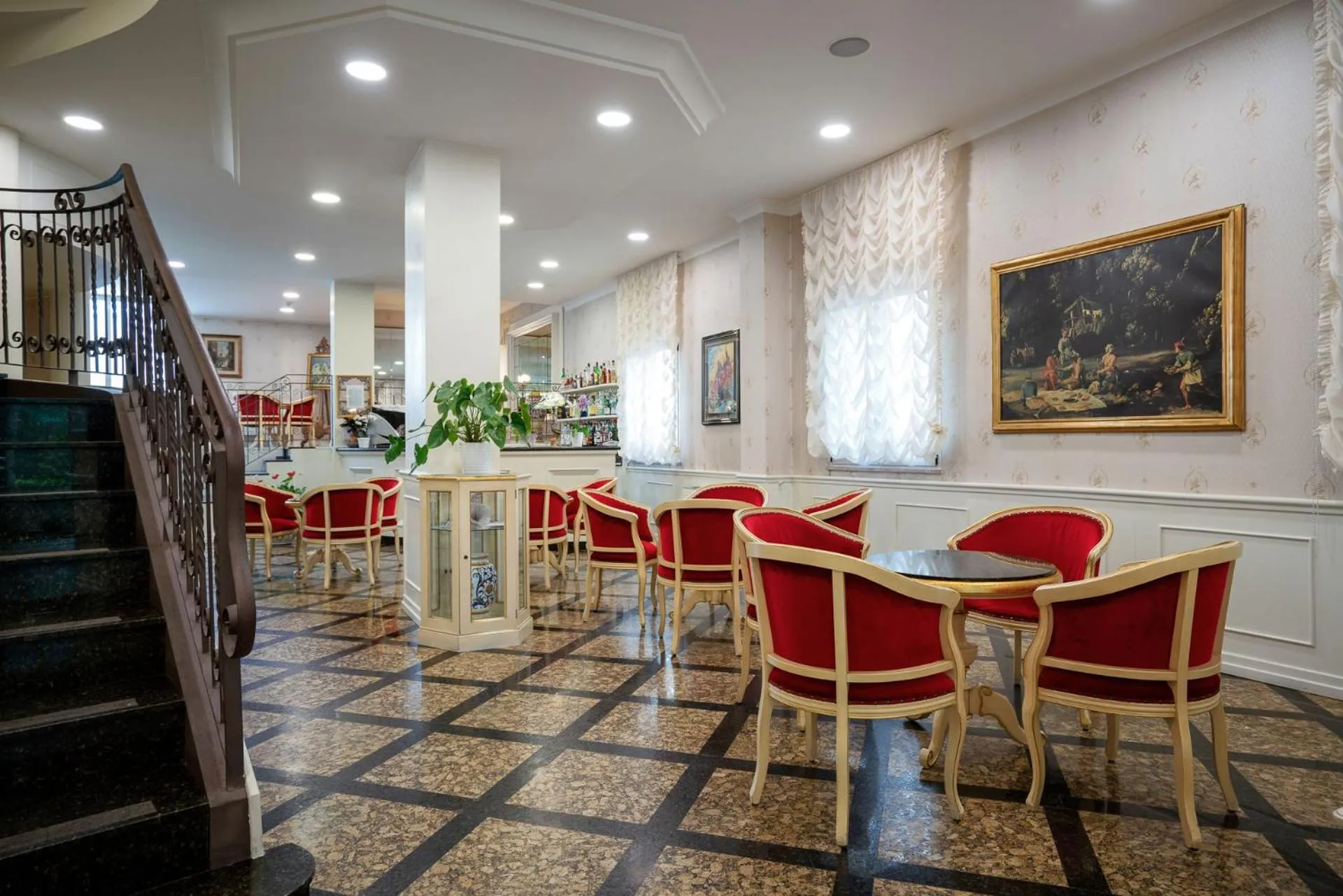 Lobby or reception in Hotel President