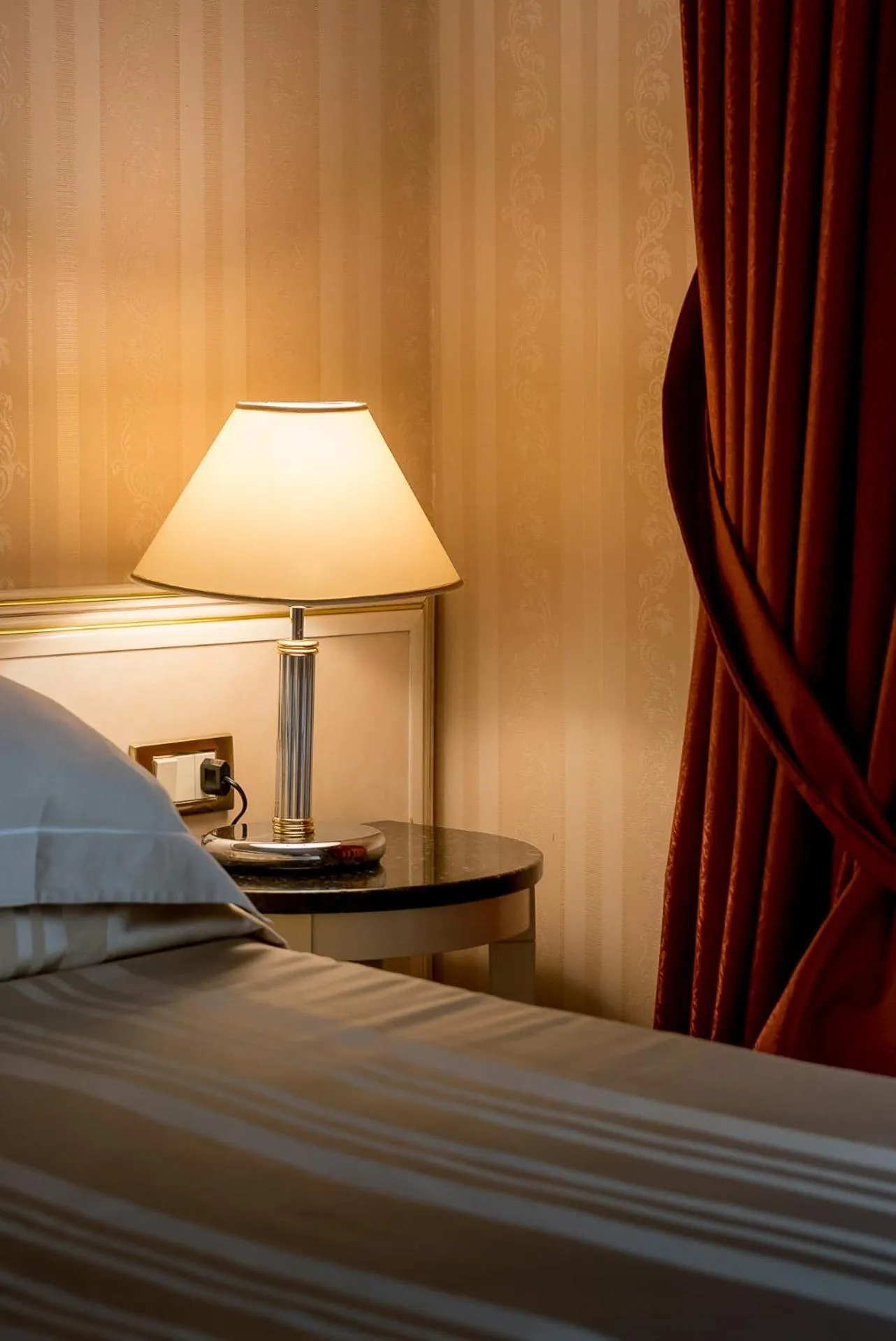 Photo of the whole room, Bed in Hotel President