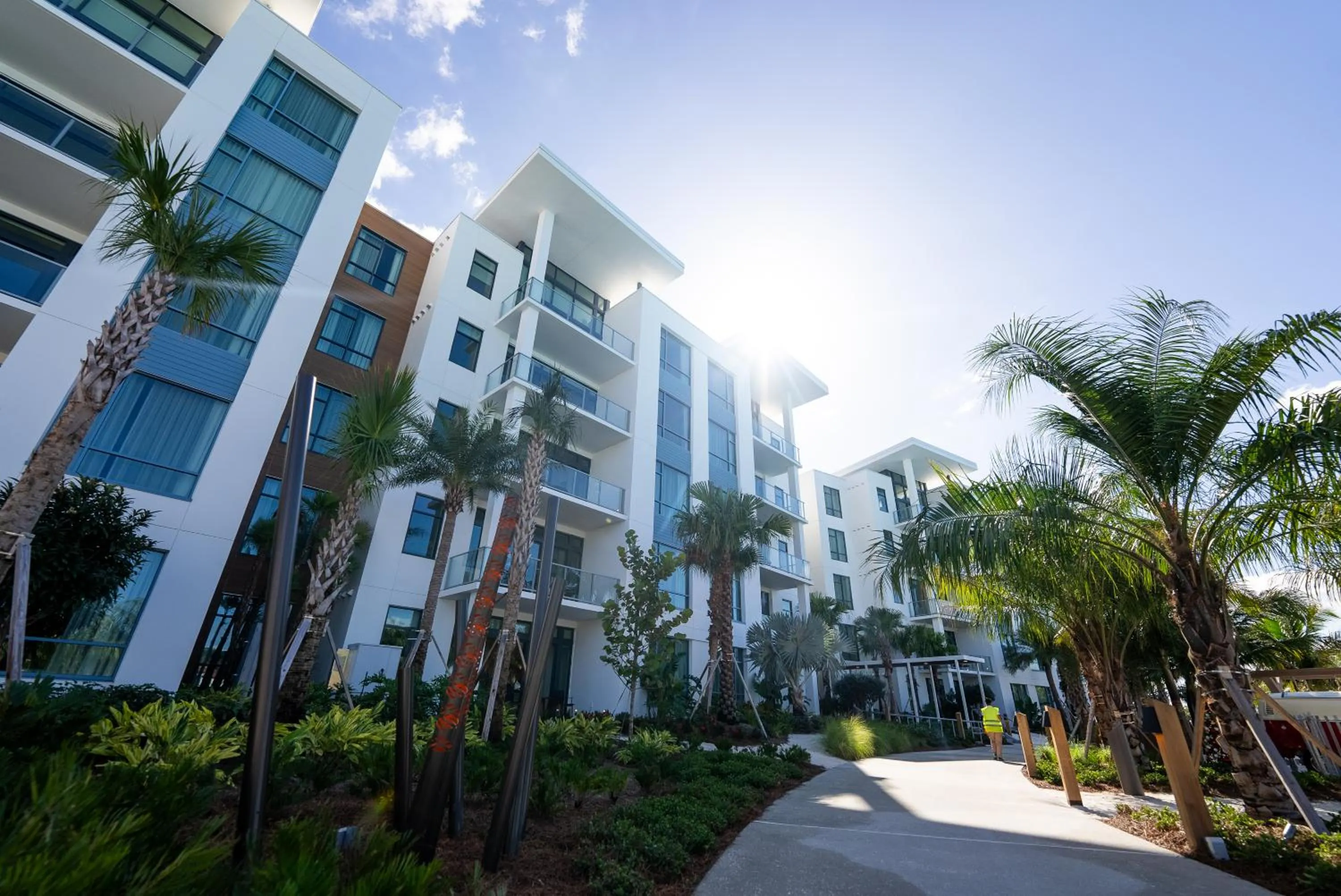 Property building in Evermore Orlando Resort