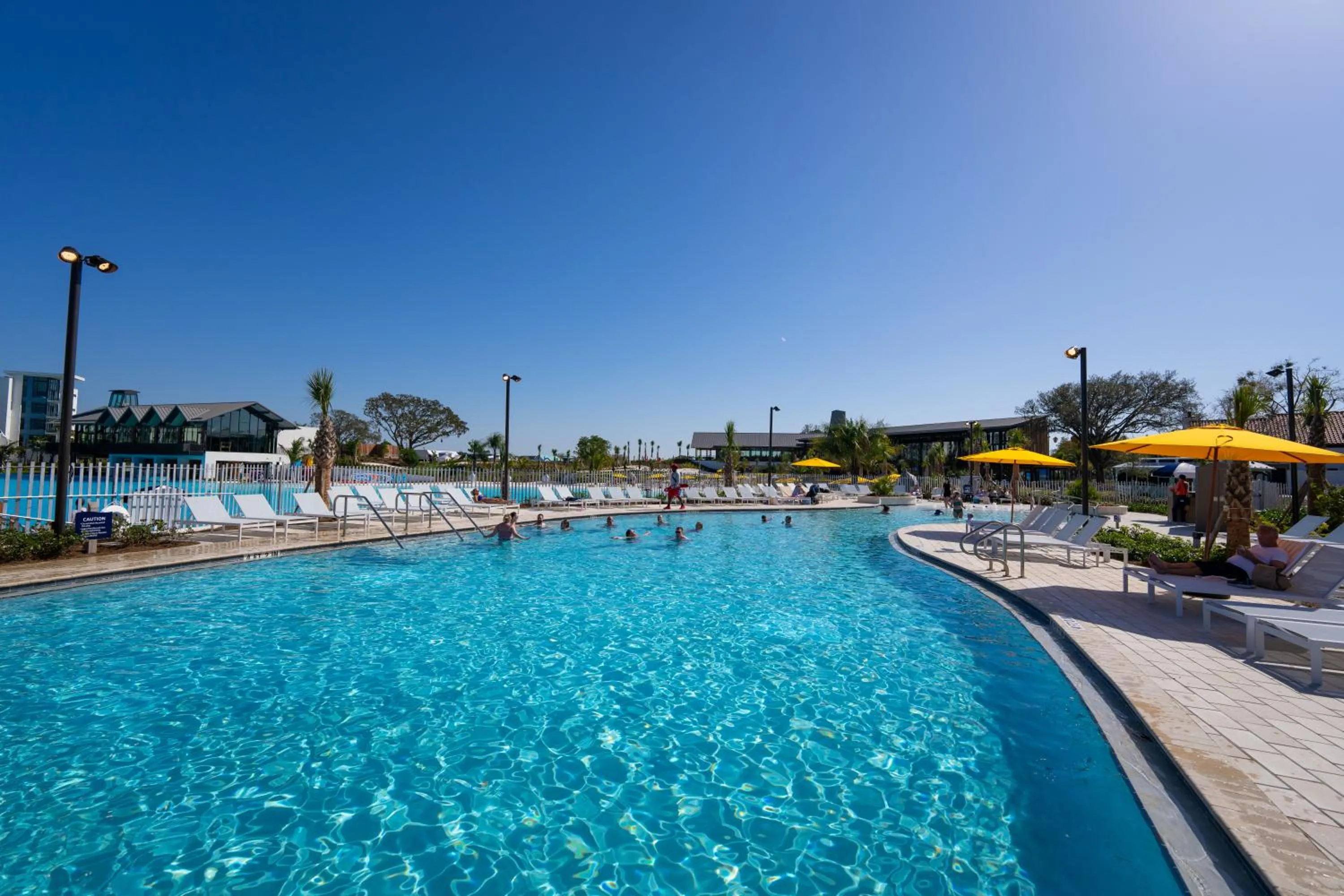 Pool view in Evermore Orlando Resort