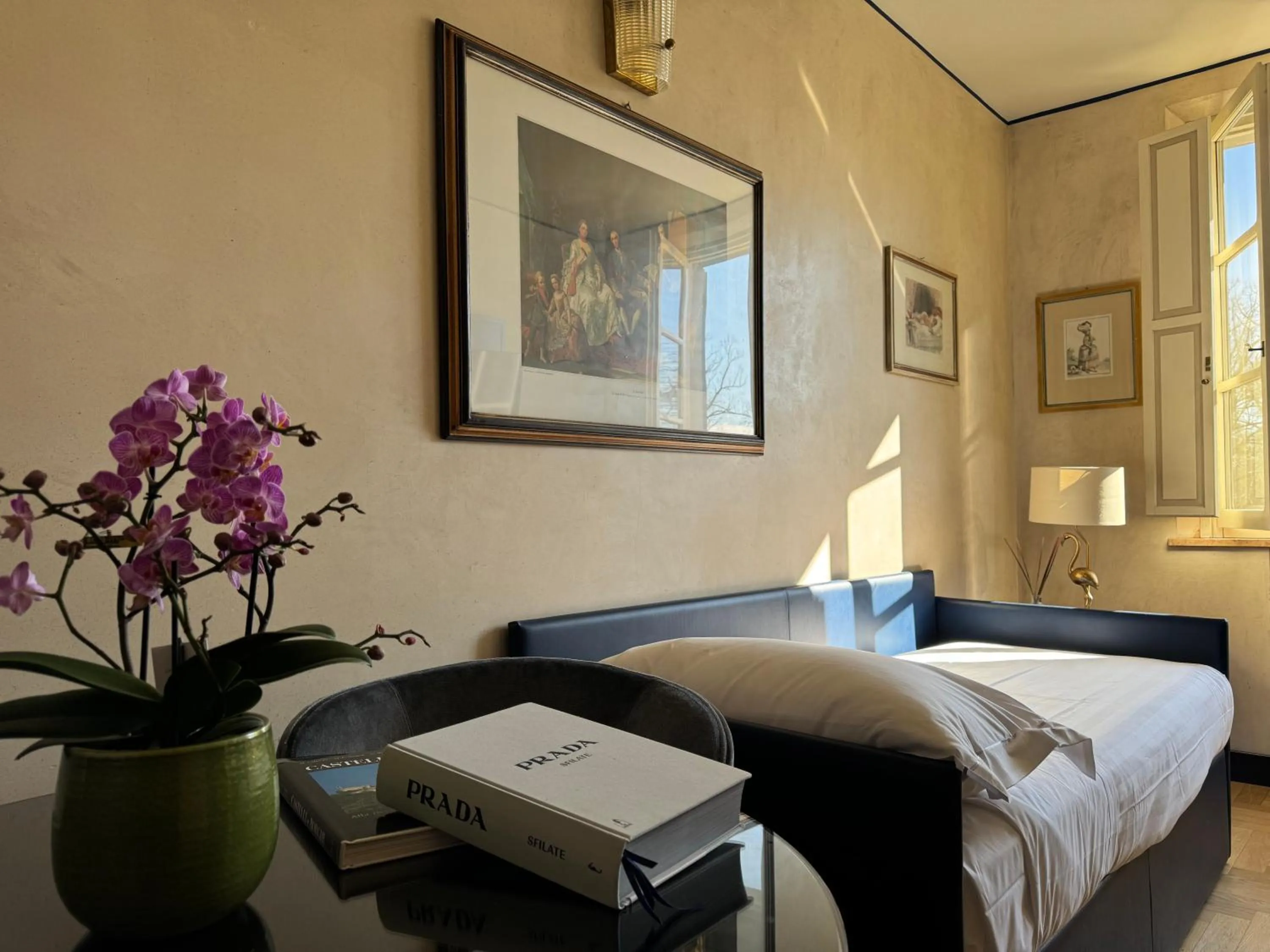 Bed in Hotel Verdi Boutique Hotel