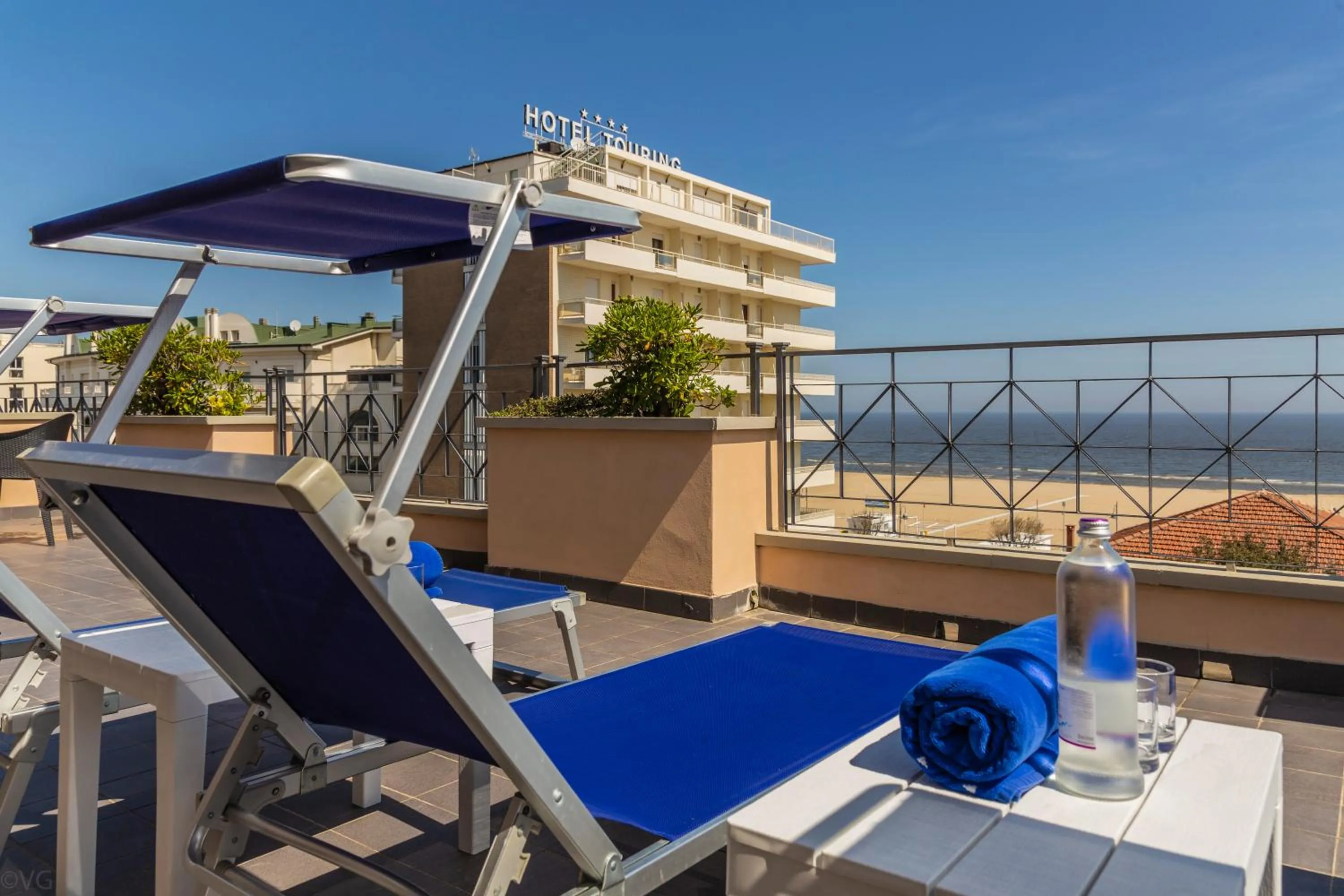 Balcony/Terrace in Hotel Nettunia