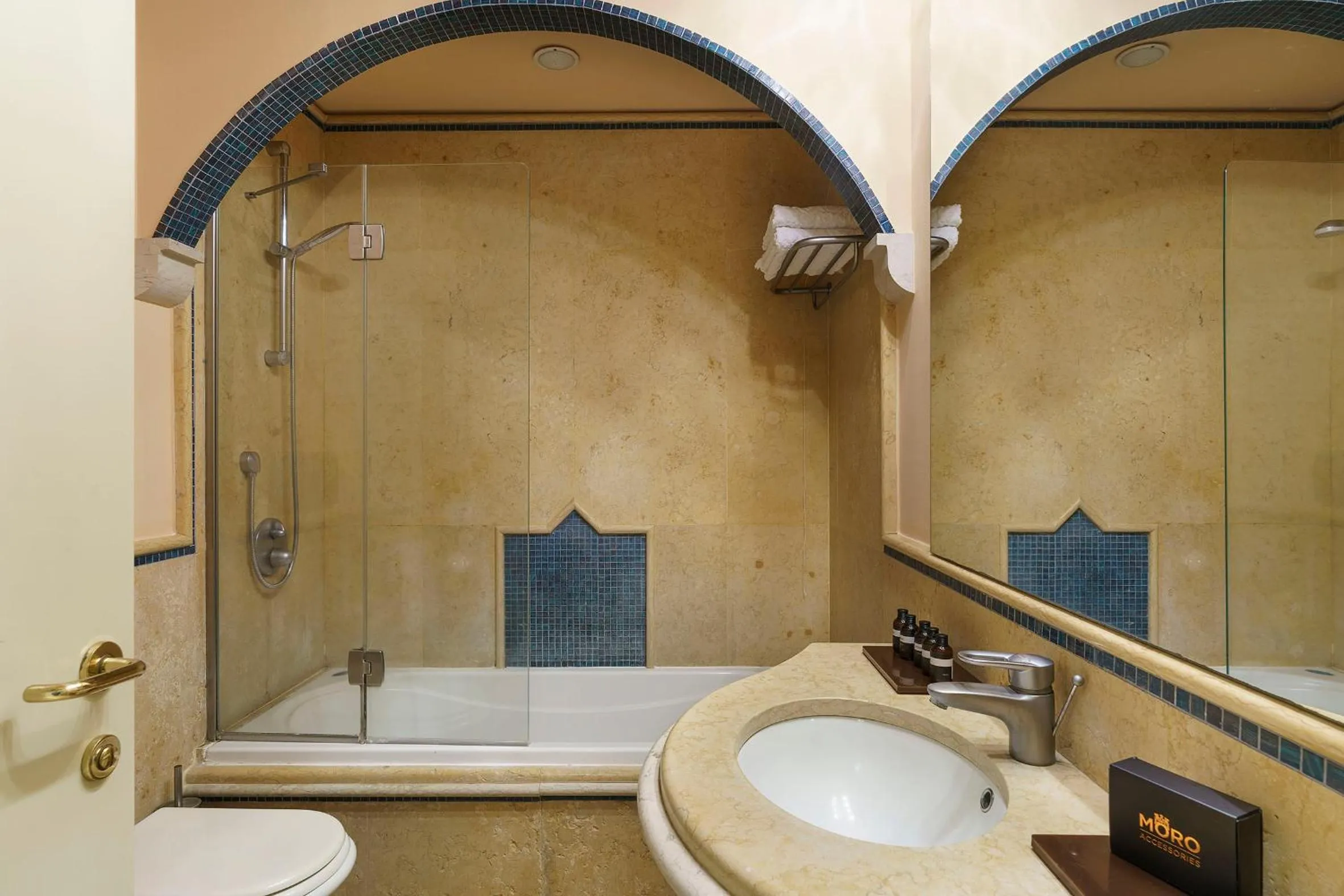 Bathroom in Romano Palace Luxury Hotel