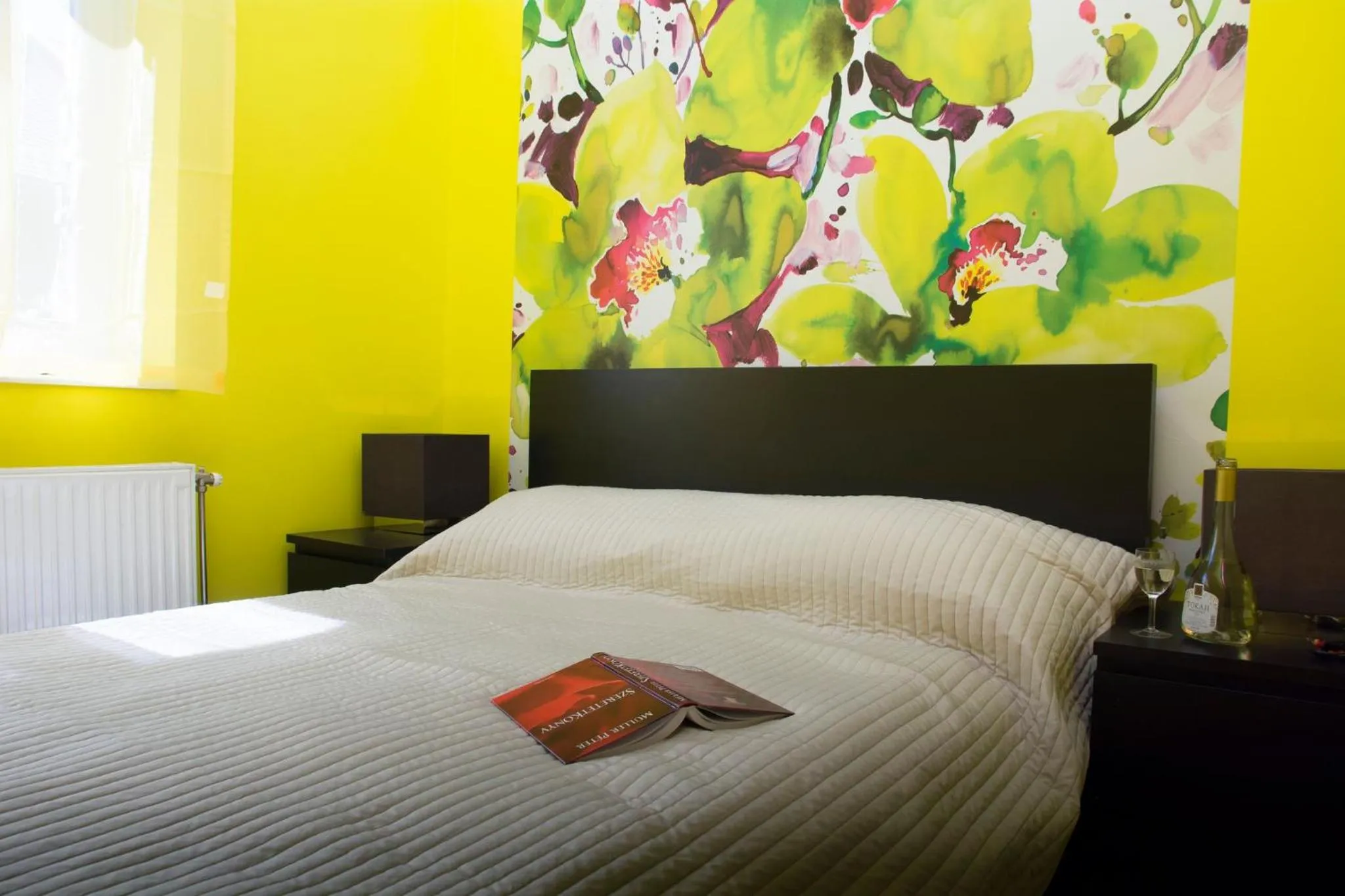 Bedroom, Bed in Vibrant 3 Bedroom Apartment In The Pulsing Heart Of Budapest