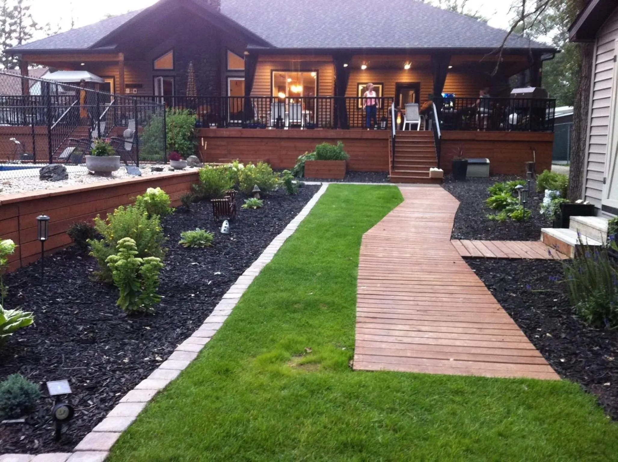 Garden view in Stay549