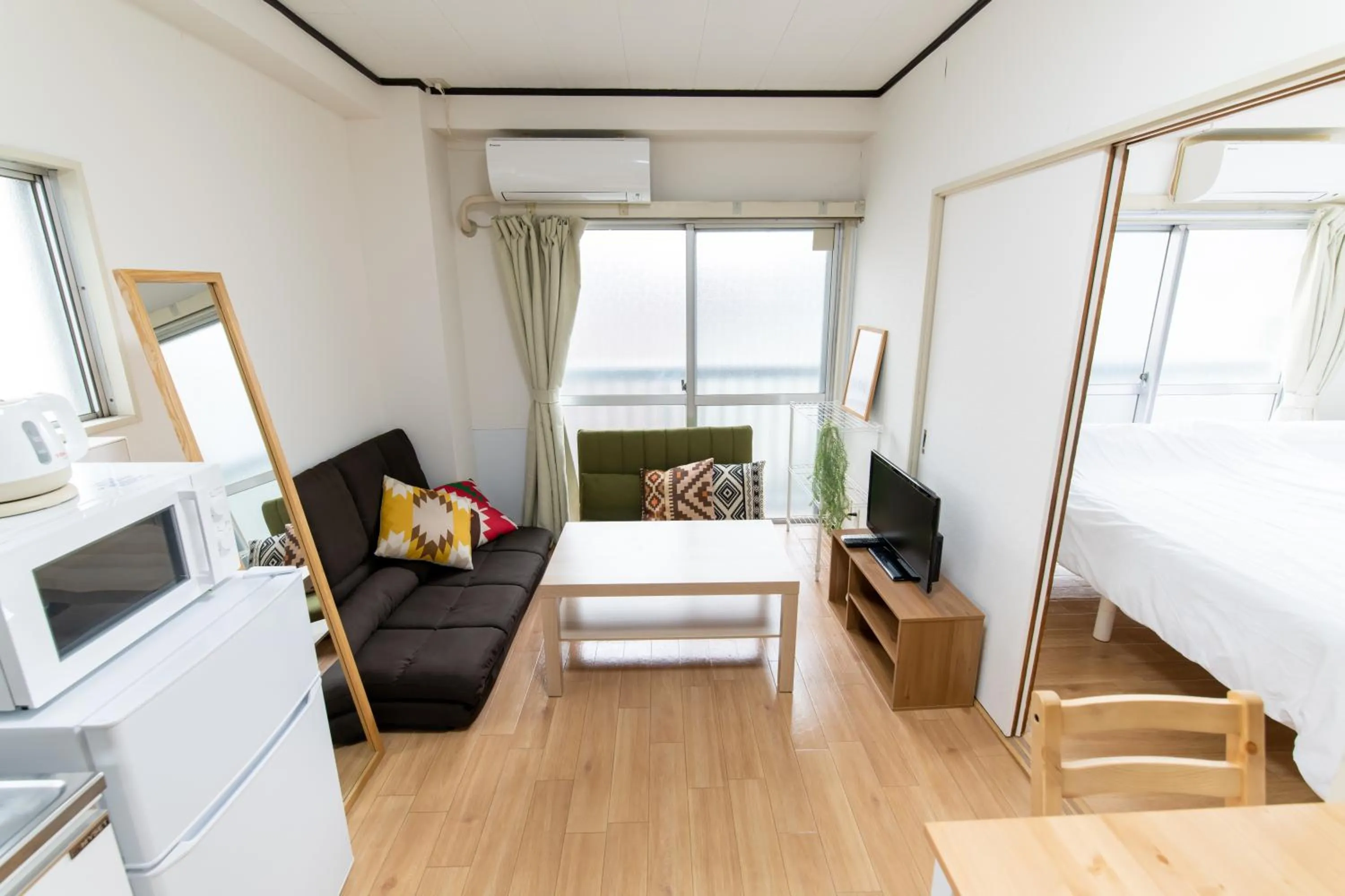 Bed in LUANAHOTEL IN WASEDA