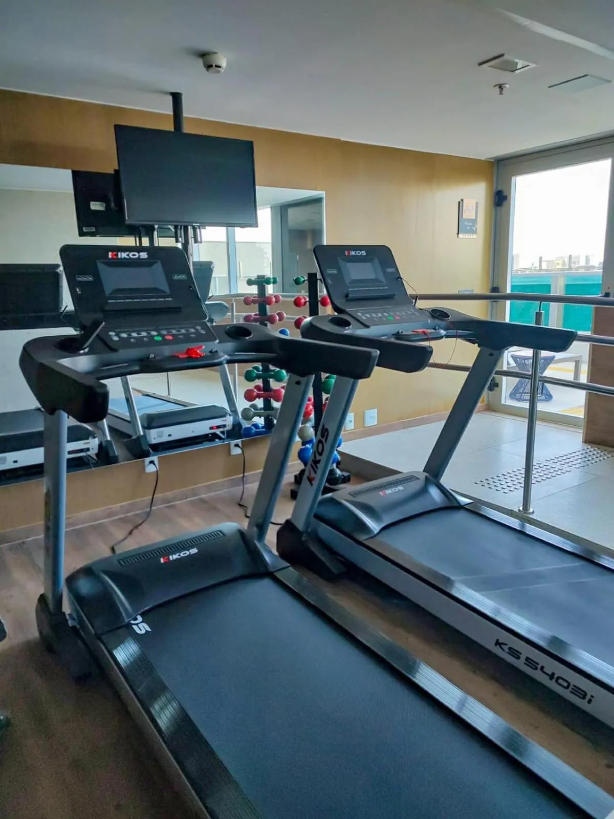 Fitness centre/facilities in Ramada by Wyndham Brasilia Alvorada