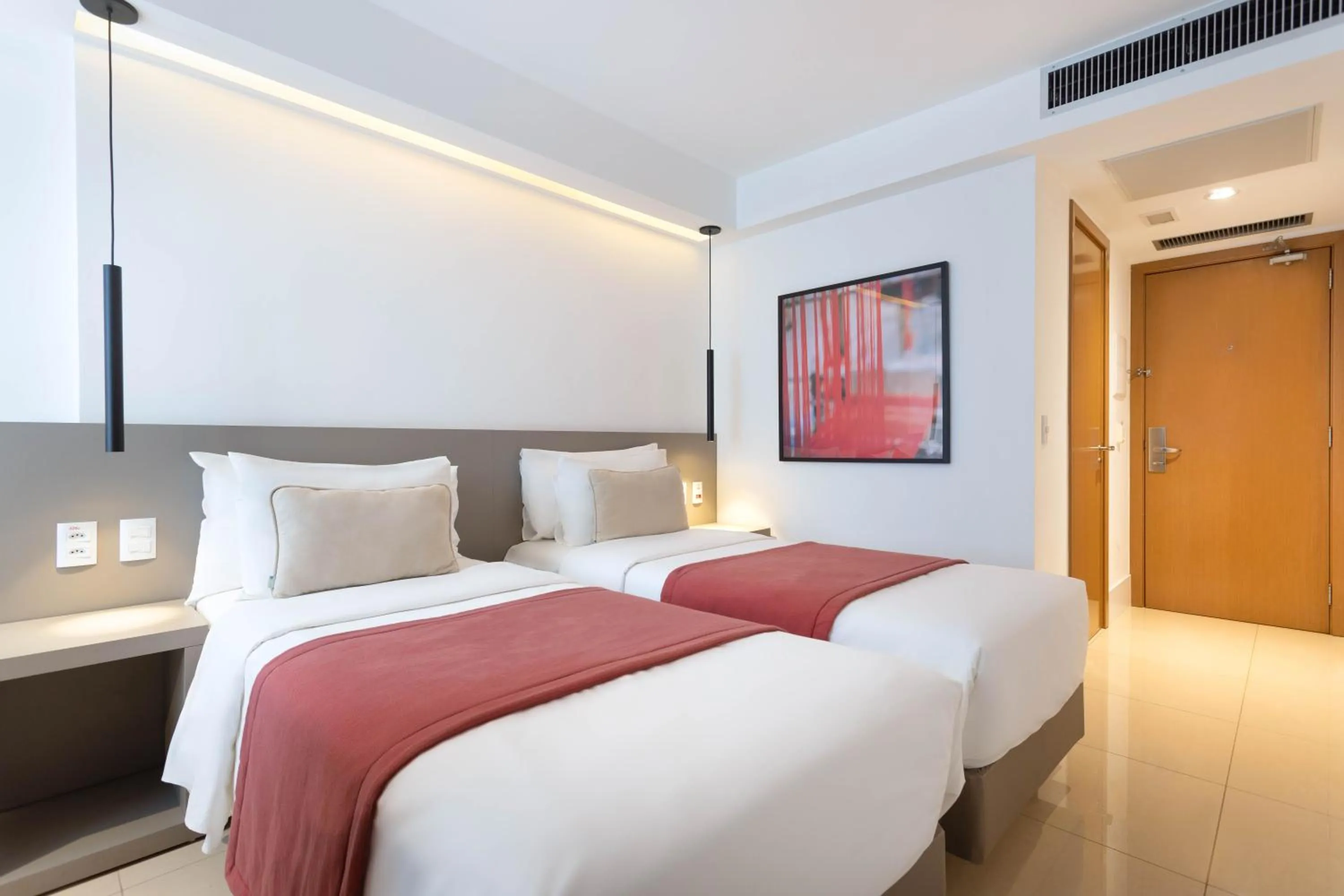 Bedroom, Bed in Ramada by Wyndham Brasilia Alvorada