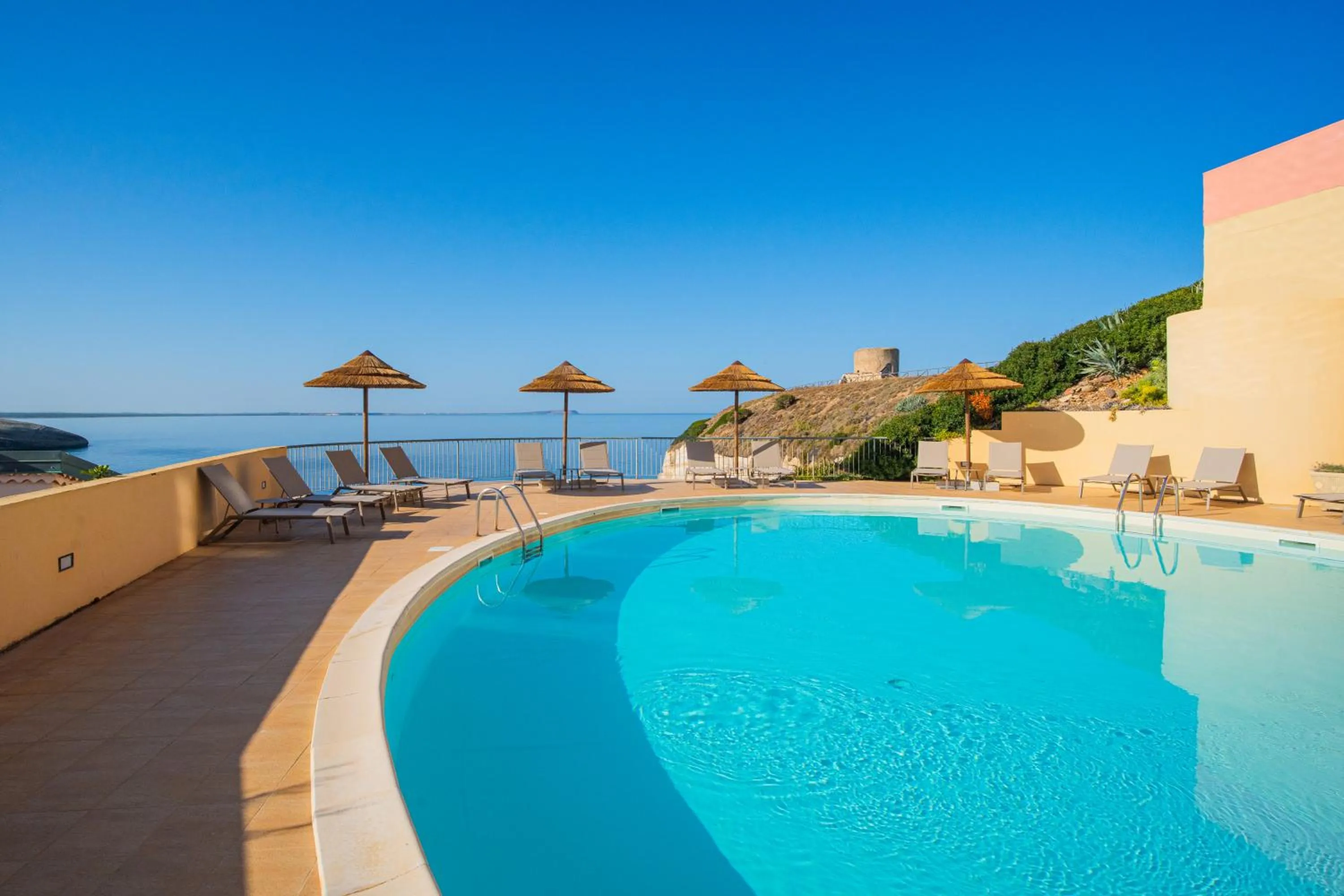 Pool view in Felix Hotels - Hotel La Baja