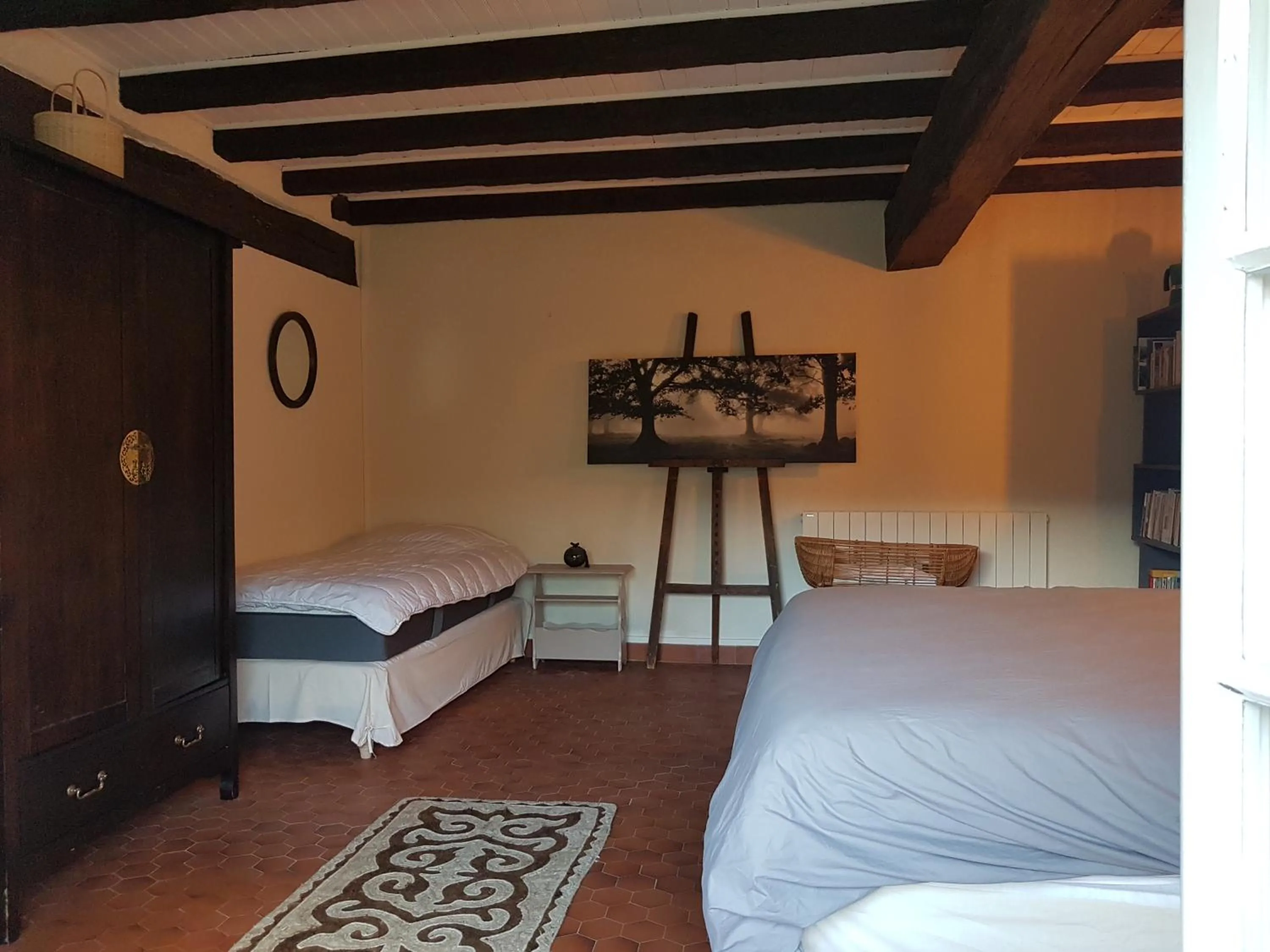 Photo of the whole room, Bed in Le Moulin du Châtelier