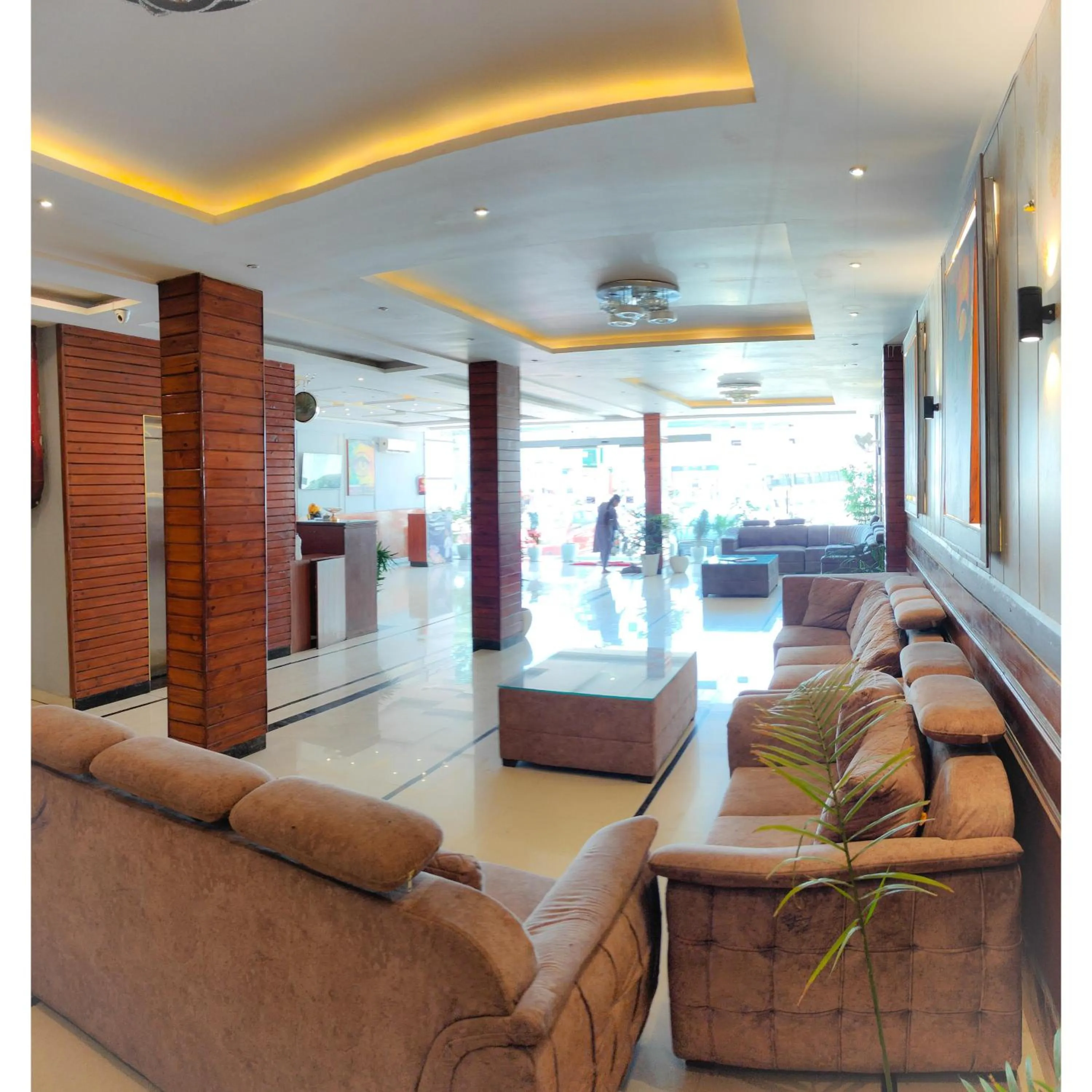 Lobby or reception in The Royal Bhumesh