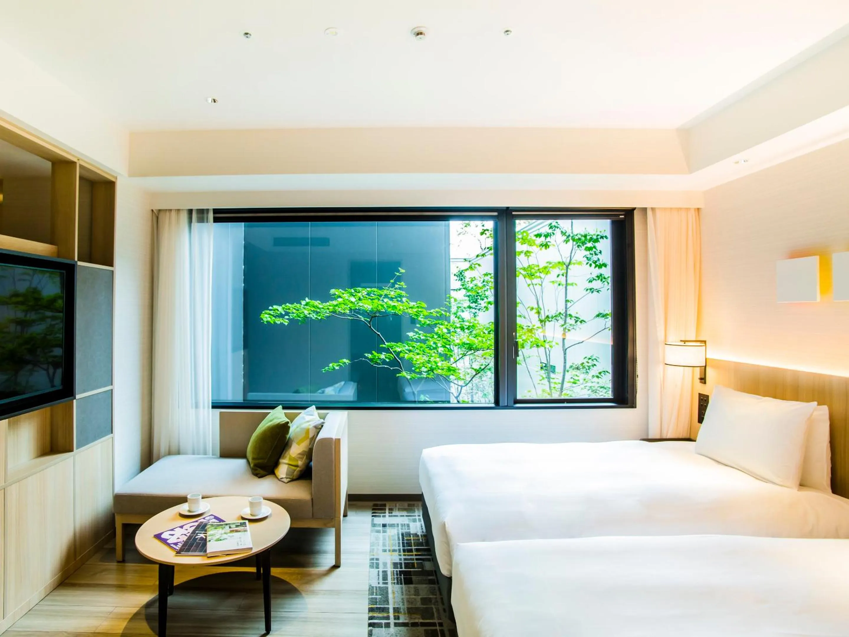 Photo of the whole room, Bed in Hyatt Place Kyoto