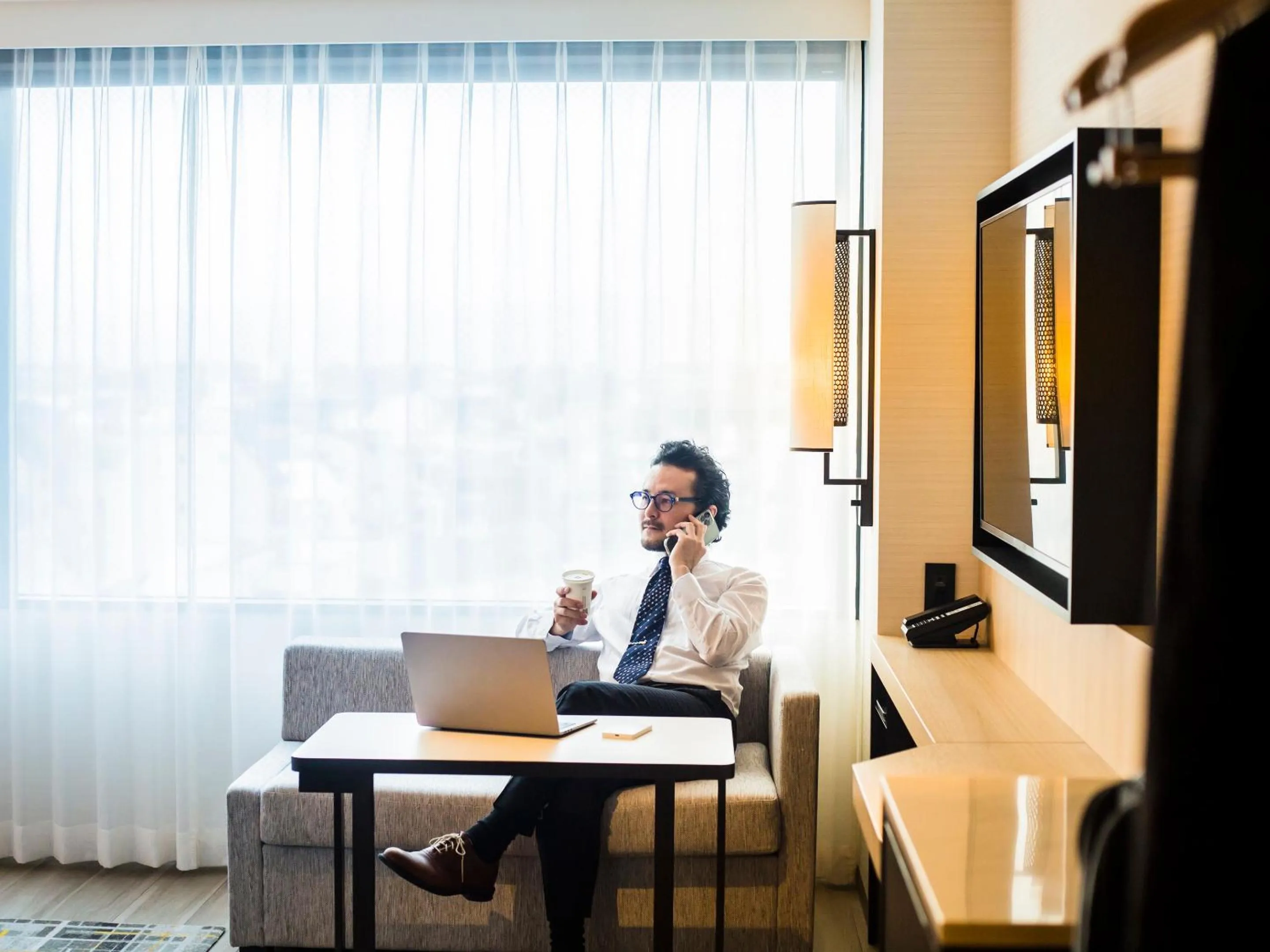 Photo of the whole room in Hyatt Place Kyoto